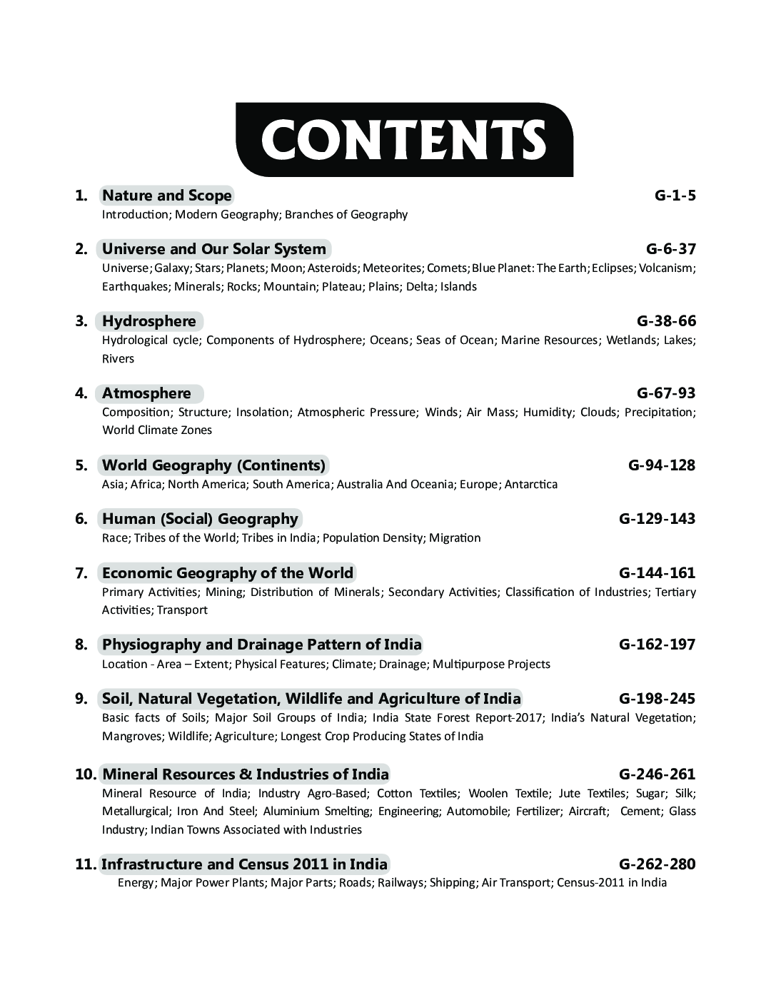 Geography Compendium For IAS Prelims General Studies Paper 1 & State PSC Exams 4th Edition - Page 4