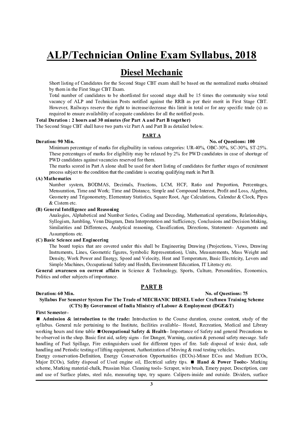 डीजल मैकेनिक अध्यायवार सॉल्व्ड पेपर्स - Page 4