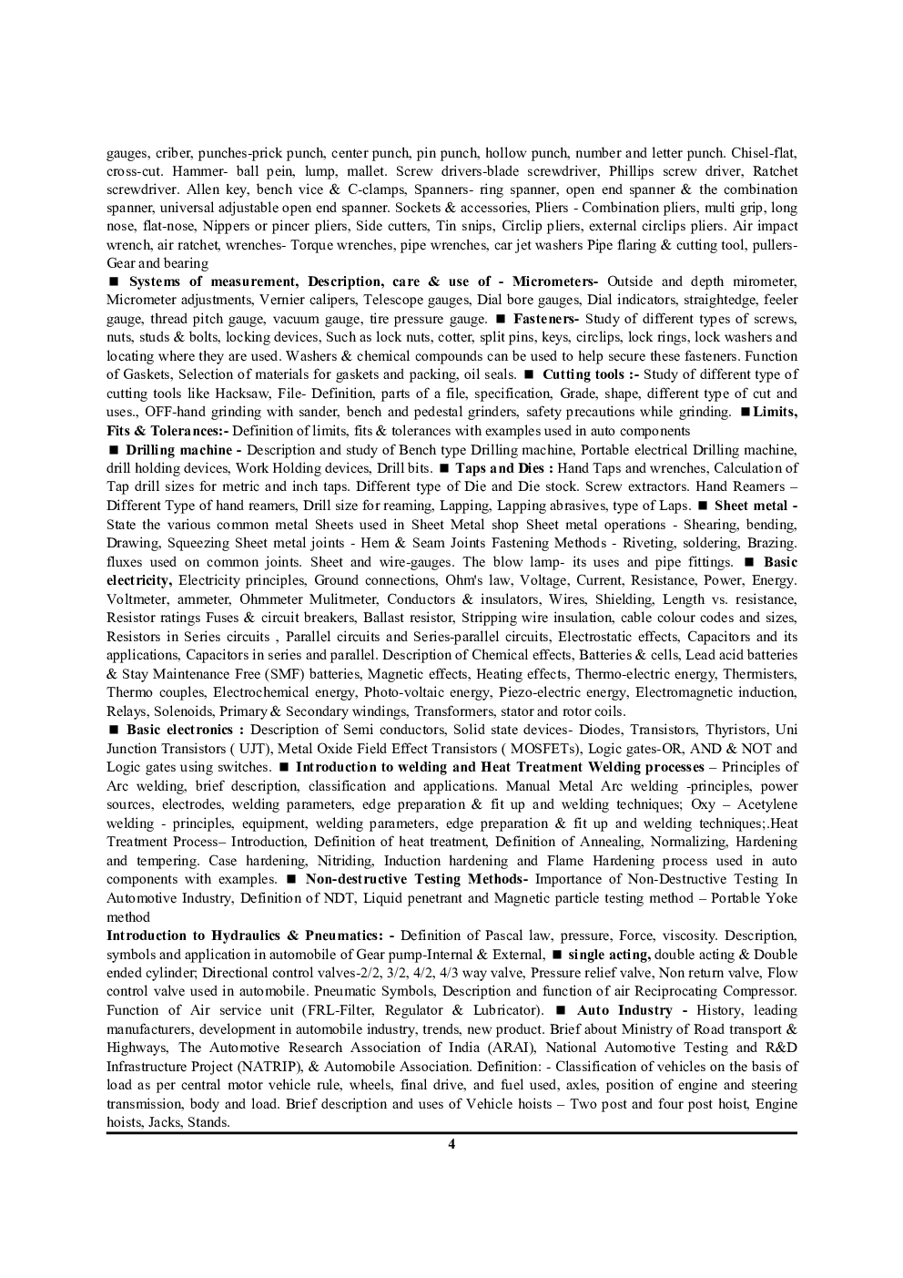 डीजल मैकेनिक अध्यायवार सॉल्व्ड पेपर्स - Page 5