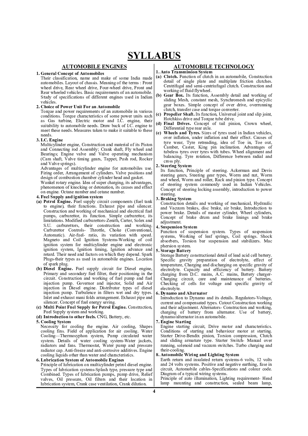 RRB ALP/Technician/ISRO/DRDO ऑटोमोबाइल ट्रेड अध्यायवार सॉल्व्ड पेपर्स - Page 5