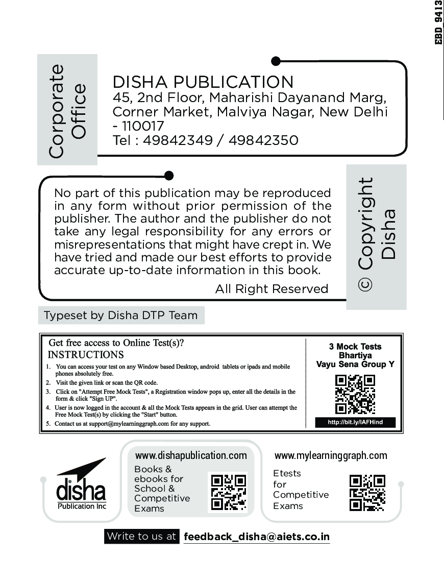 Airmen Group Y (Gair-Takniki) Exam 28 Practice Sets With 4 Solved Papers (2017 - 2020) & 3 Online Sets 3rd Hindi Edition - Page 3