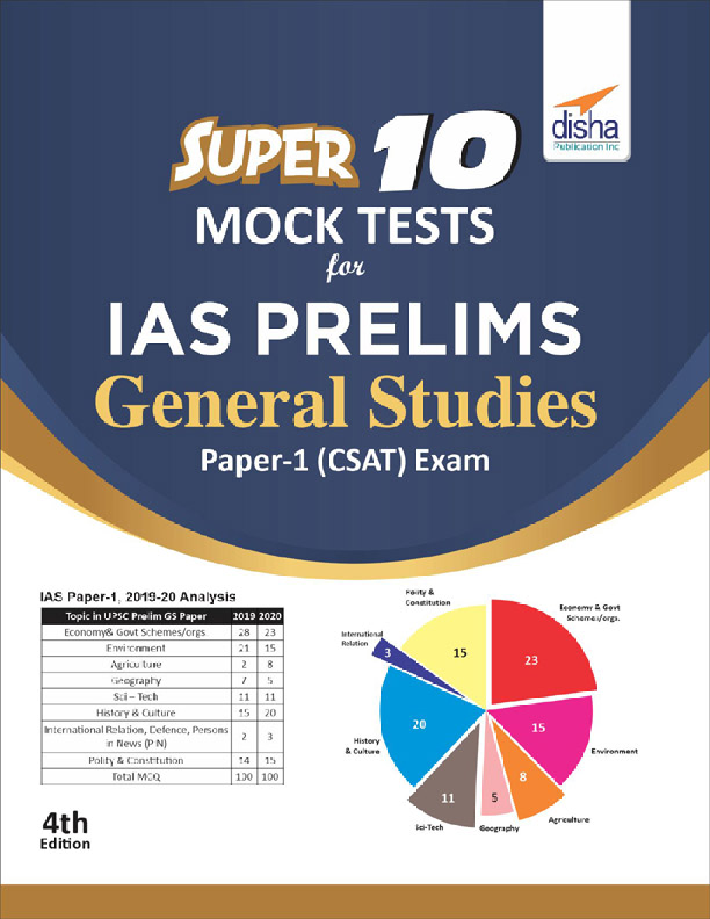 Super 10 Mock Tests For IAS Prelims General Studies Paper 1 (CSAT) Exam - 4th Edition - Page 1