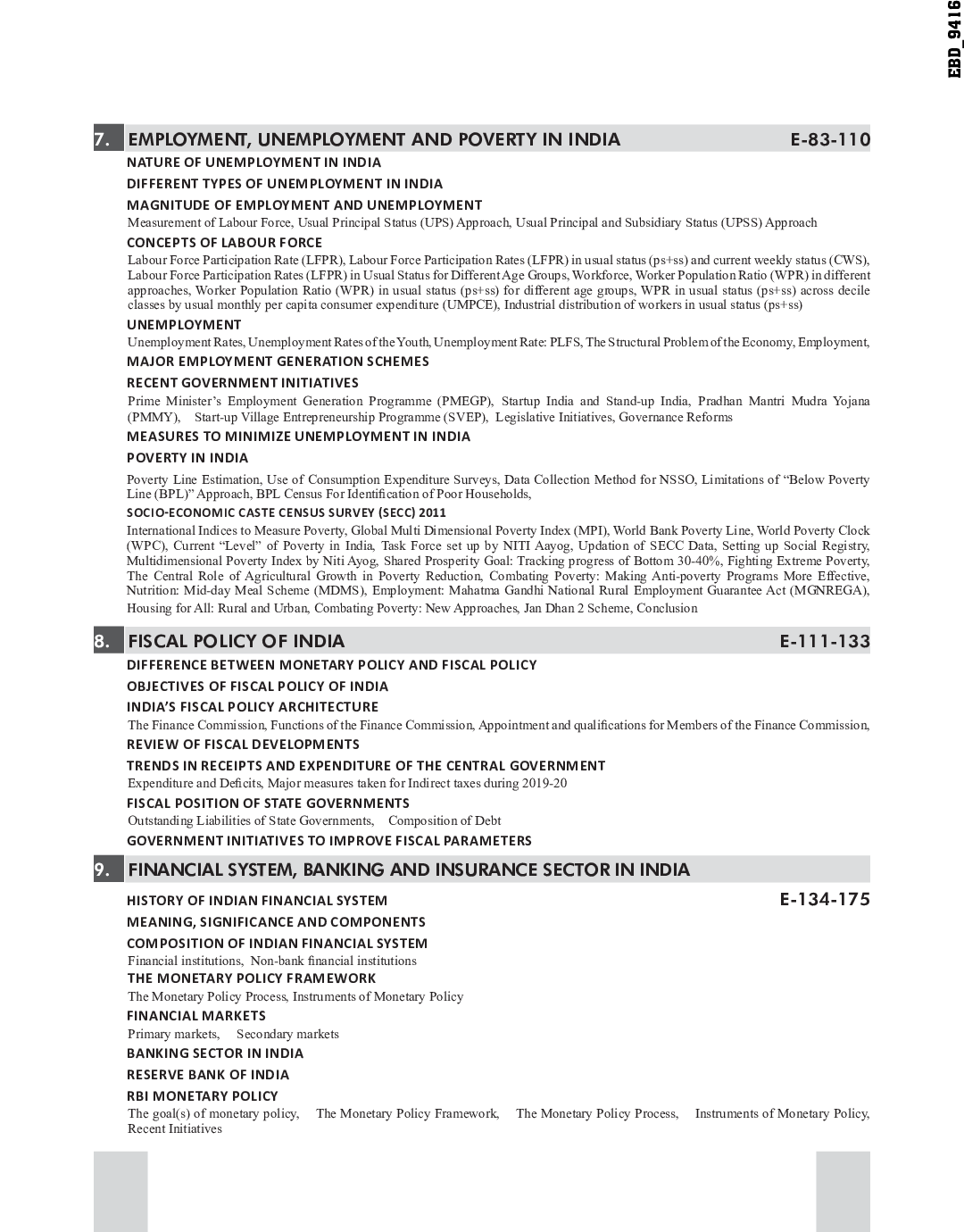 Indian Economy Compendium For IAS Prelims General Studies Paper 1 & State PSC Exams 4th Edition - Page 5