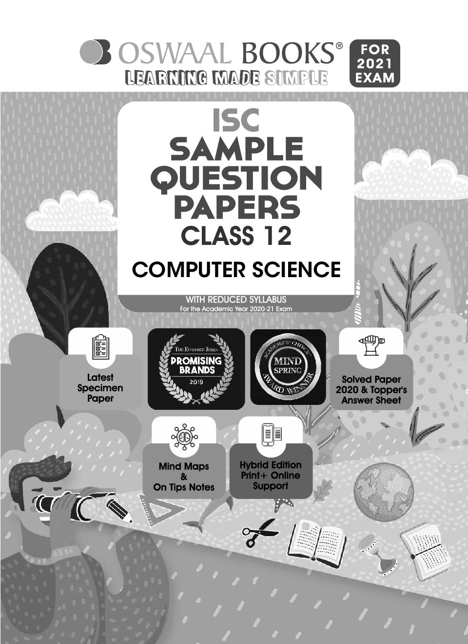 Download Oswaal ISC Class 12 Computer Science Sample Question Papers PDF Online
