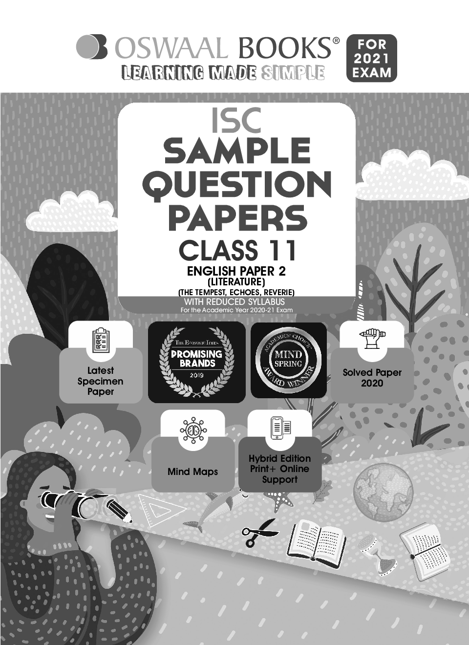 Download Oswaal ISC Class 11 English Literature Book Paper 2 Sample Question Paper PDF Online