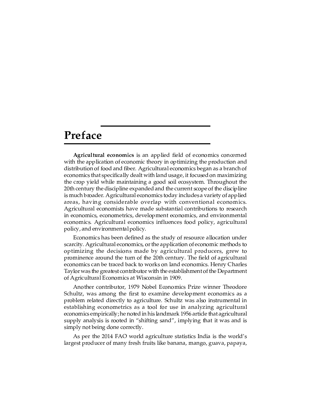 Introduction To Indian Agriculture Economics - Page 5