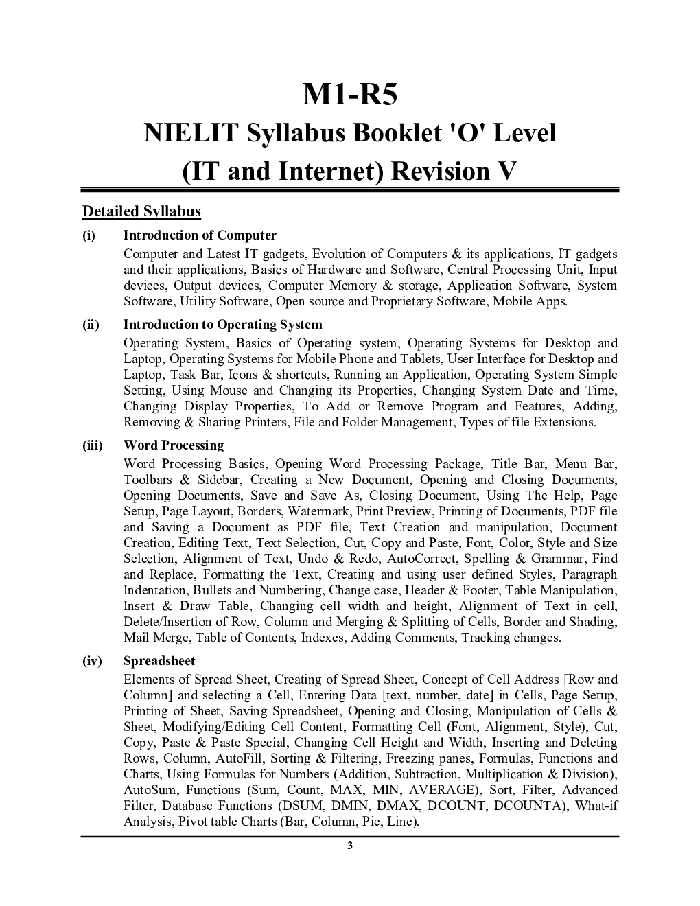 Information Technology Tools & Network Basics '0' Level Module-I Chapterwise Question Bank (Hindi) - Page 4