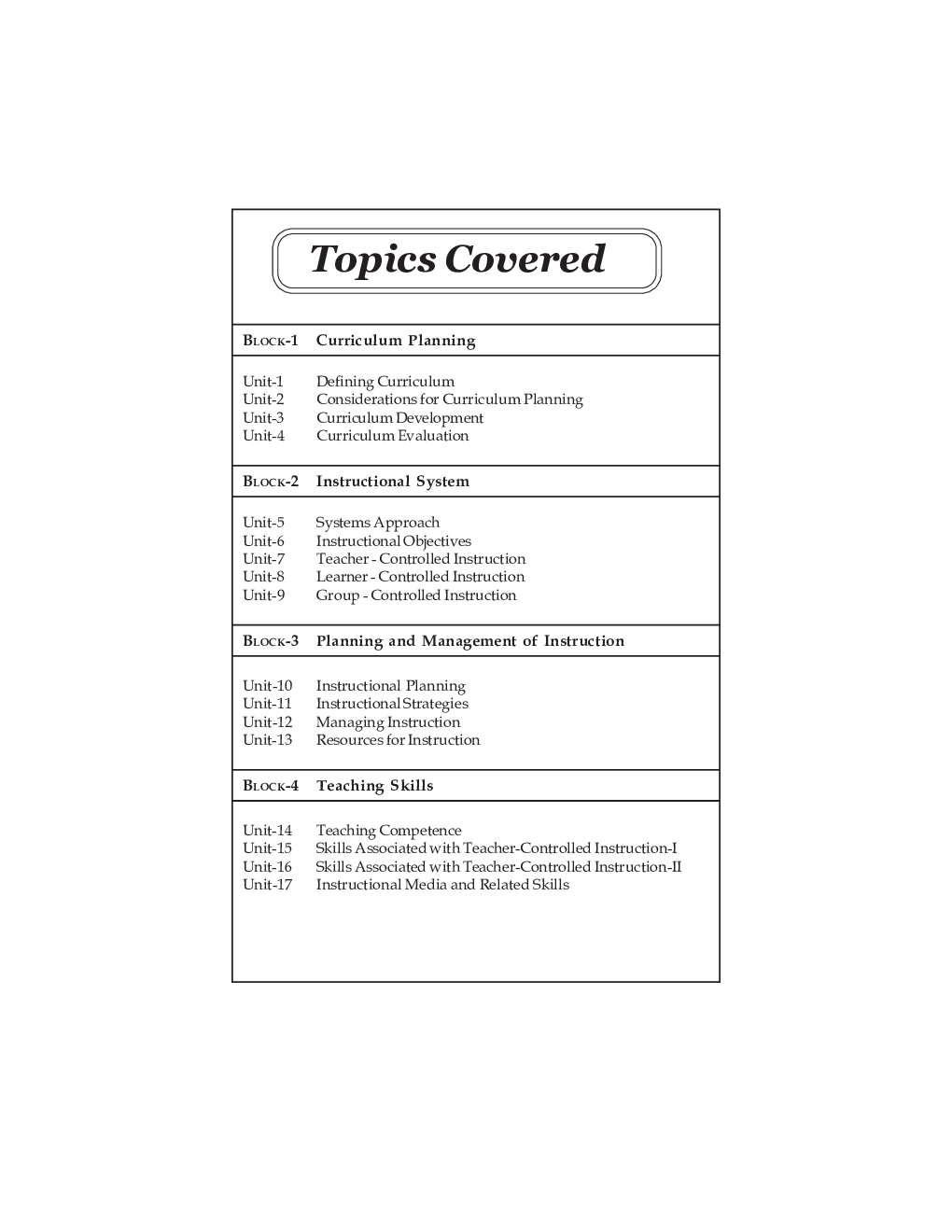 Curriculum And Instruction - Page 5