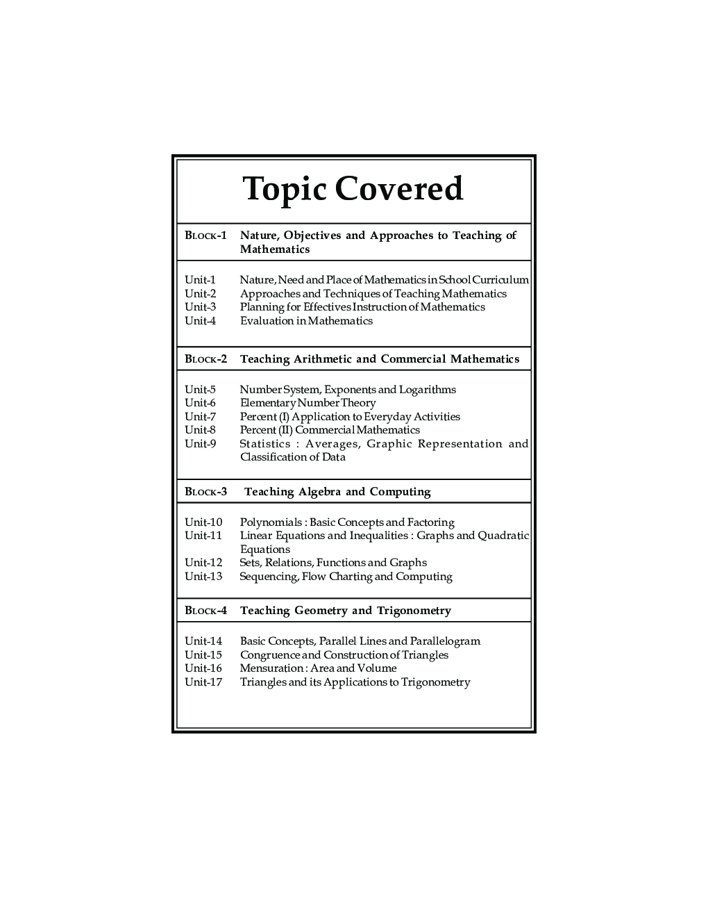 Teaching Of Mathematics - Page 5