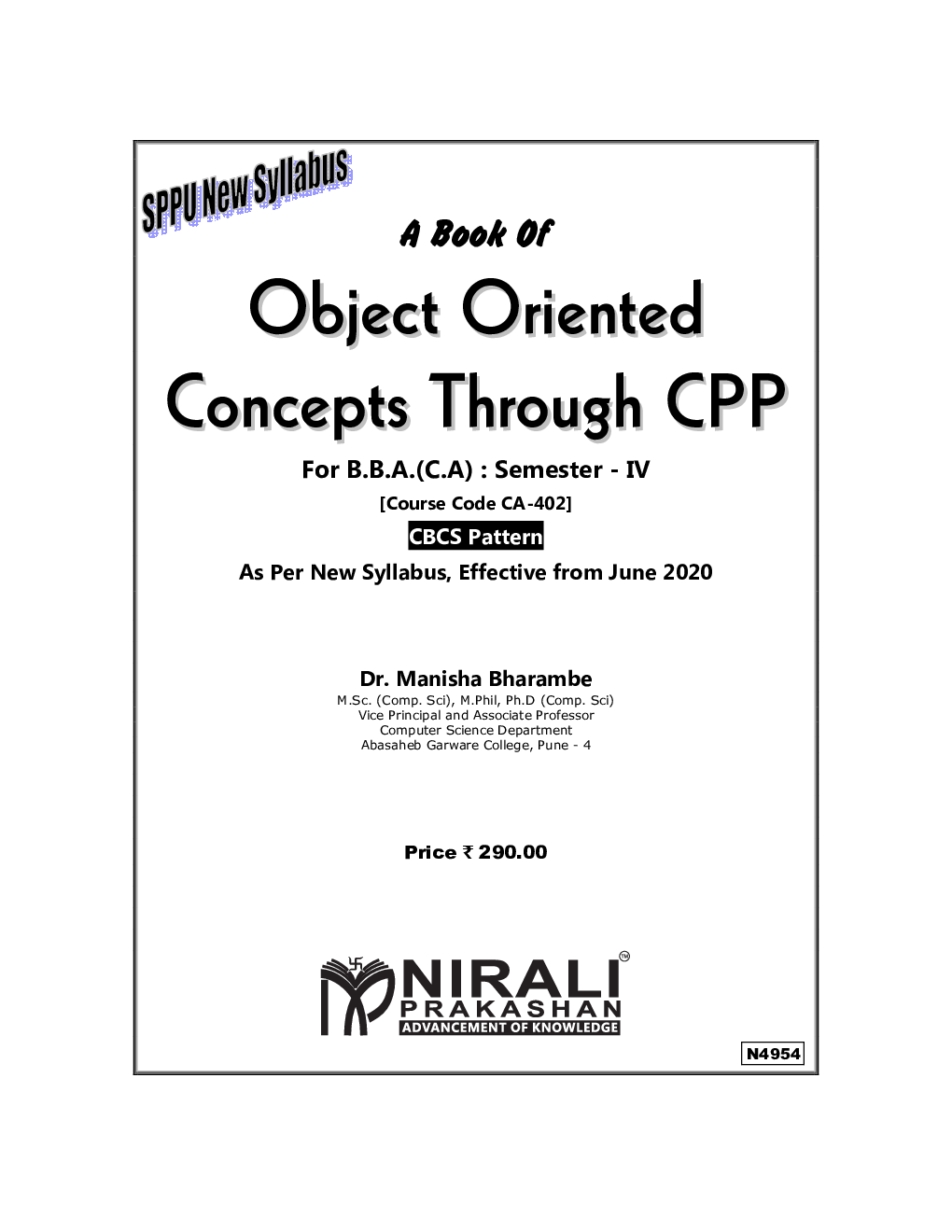 Object Oriented Concepts Through CPP - Page 2