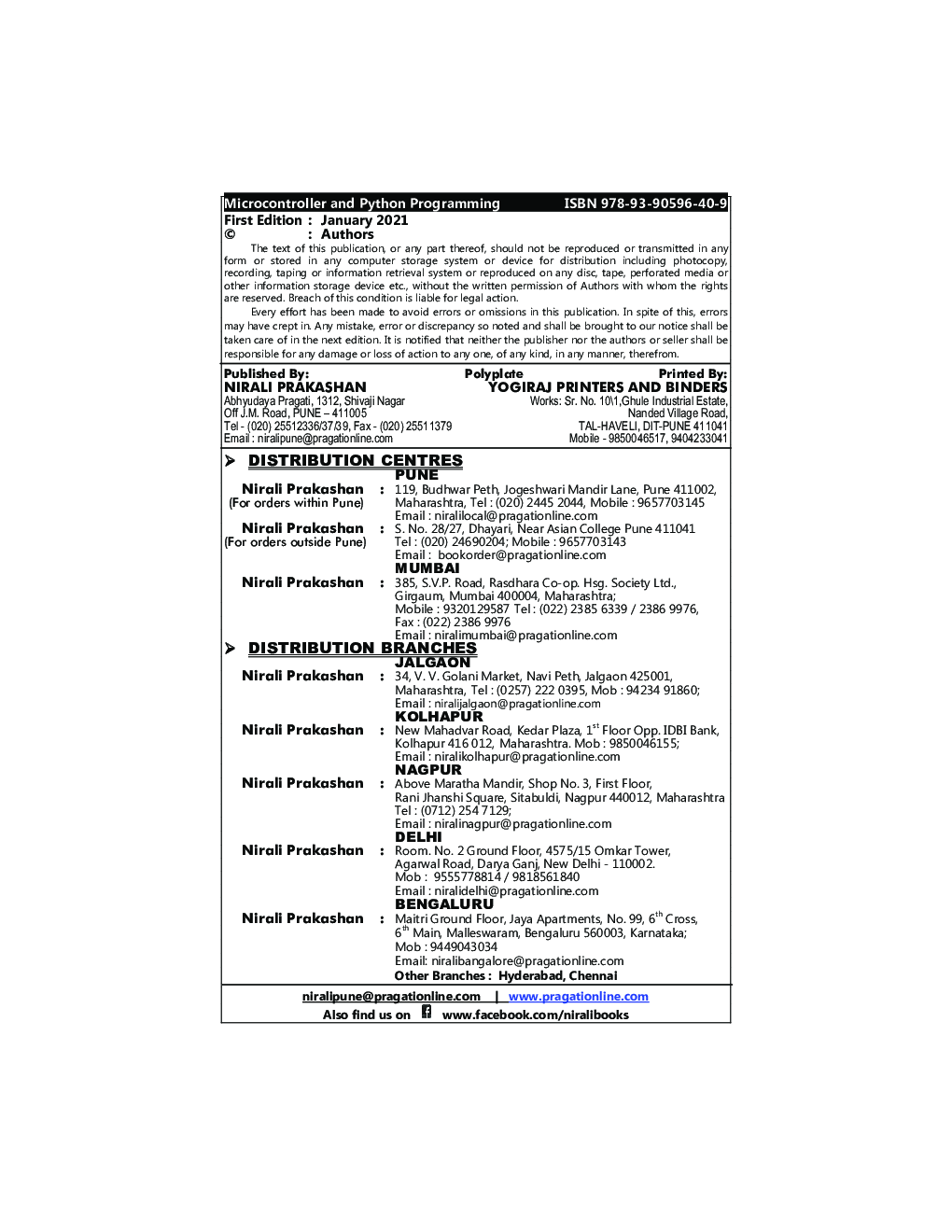 Microcontroller and Python Programming - Page 3