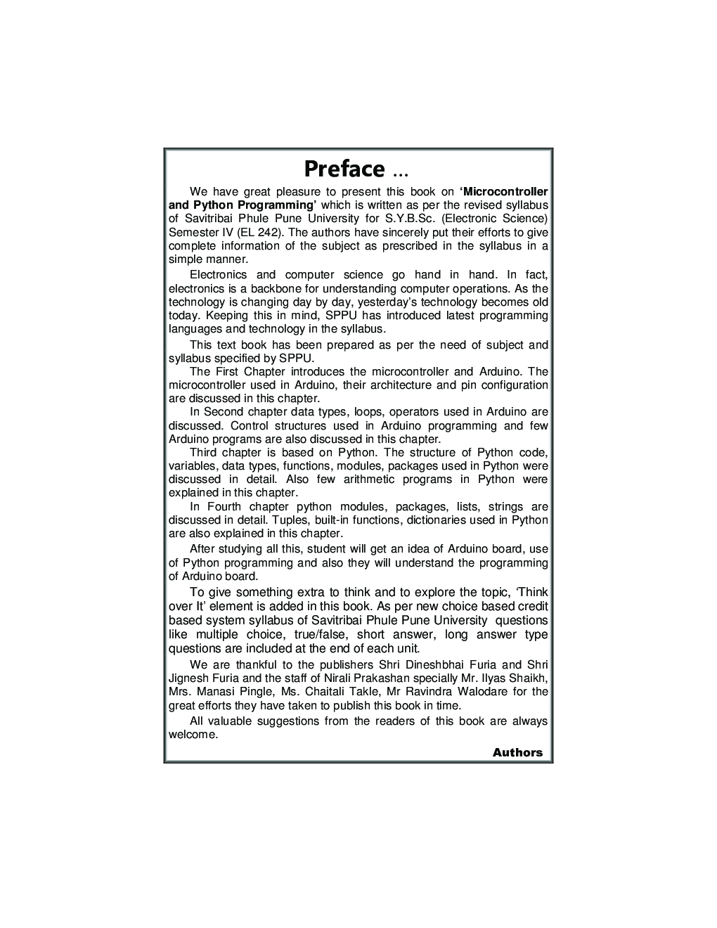 Microcontroller and Python Programming - Page 4