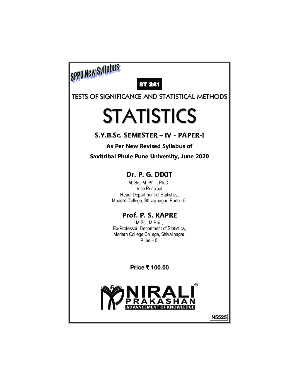 Test Of Significance and Statistical Methods - Page 2