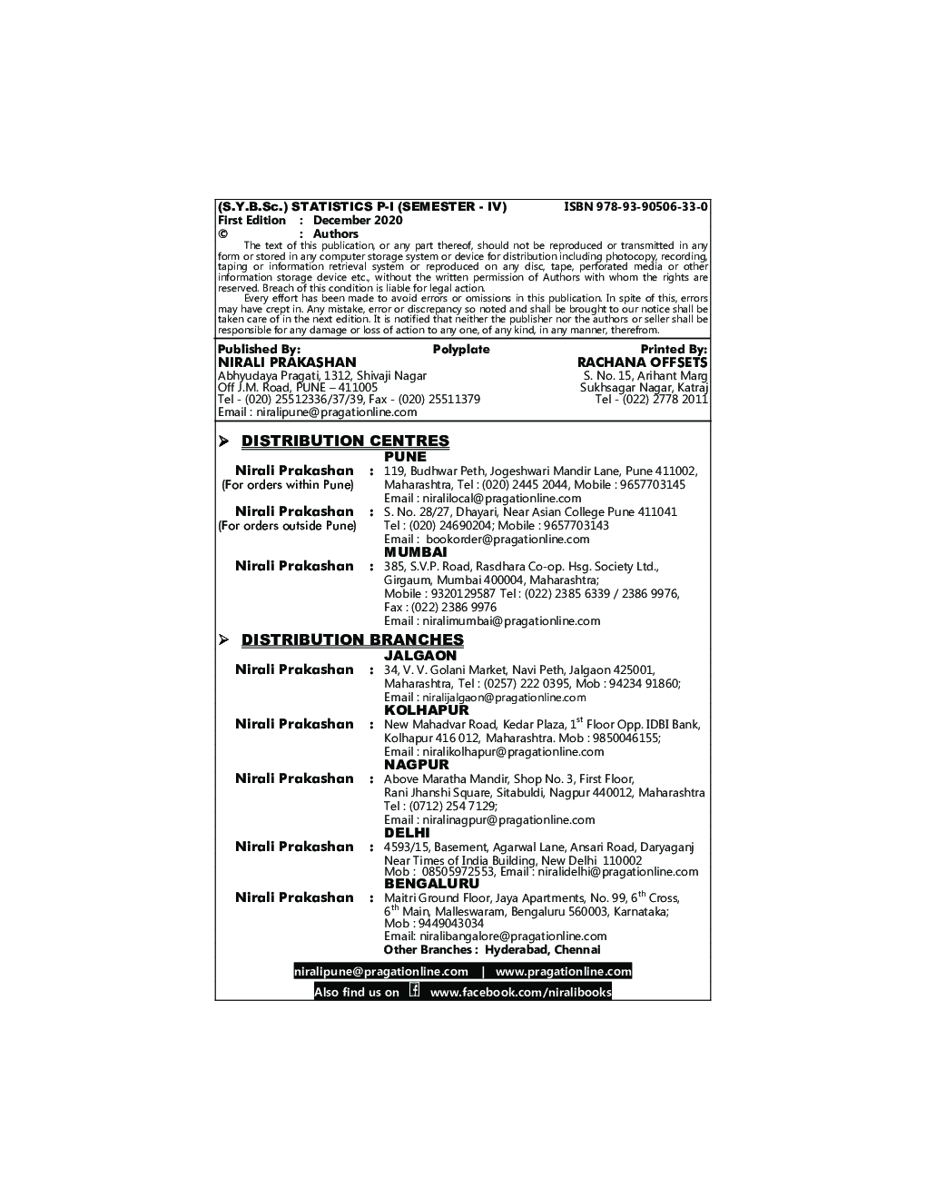 Test Of Significance and Statistical Methods - Page 3