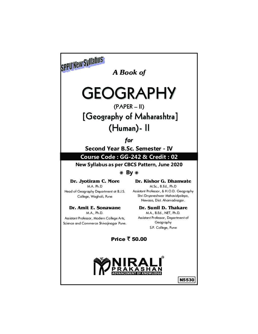 Geography (Geography of Maharashtra Human II) - Page 2
