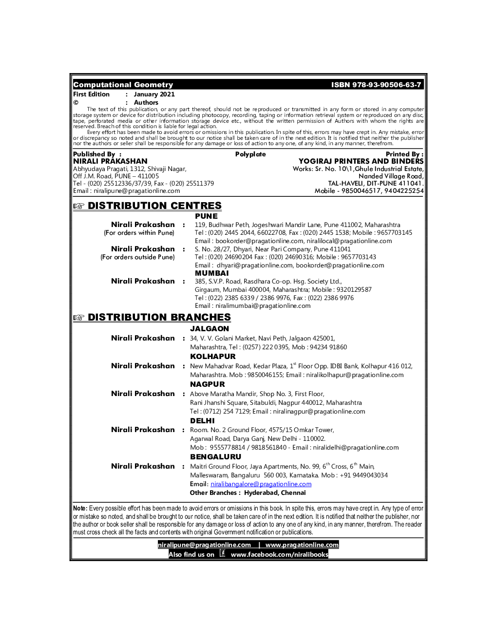 Computational Geometry - Page 3