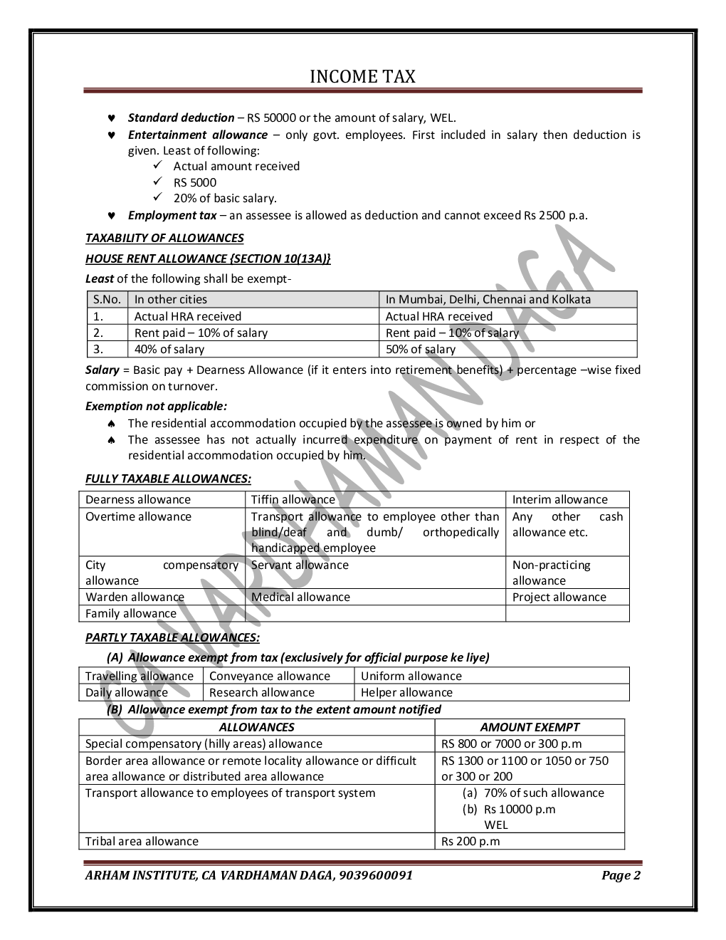 Taxation (Applicable For JAN/FEB 2021 Exams Only) - Page 4