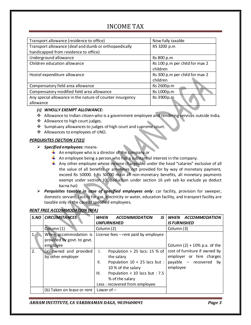 Taxation (Applicable For JAN/FEB 2021 Exams Only) - Page 5