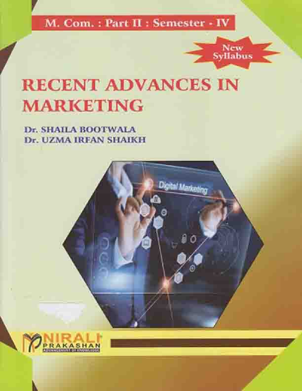 Recent Advances In Marketing - Page 1