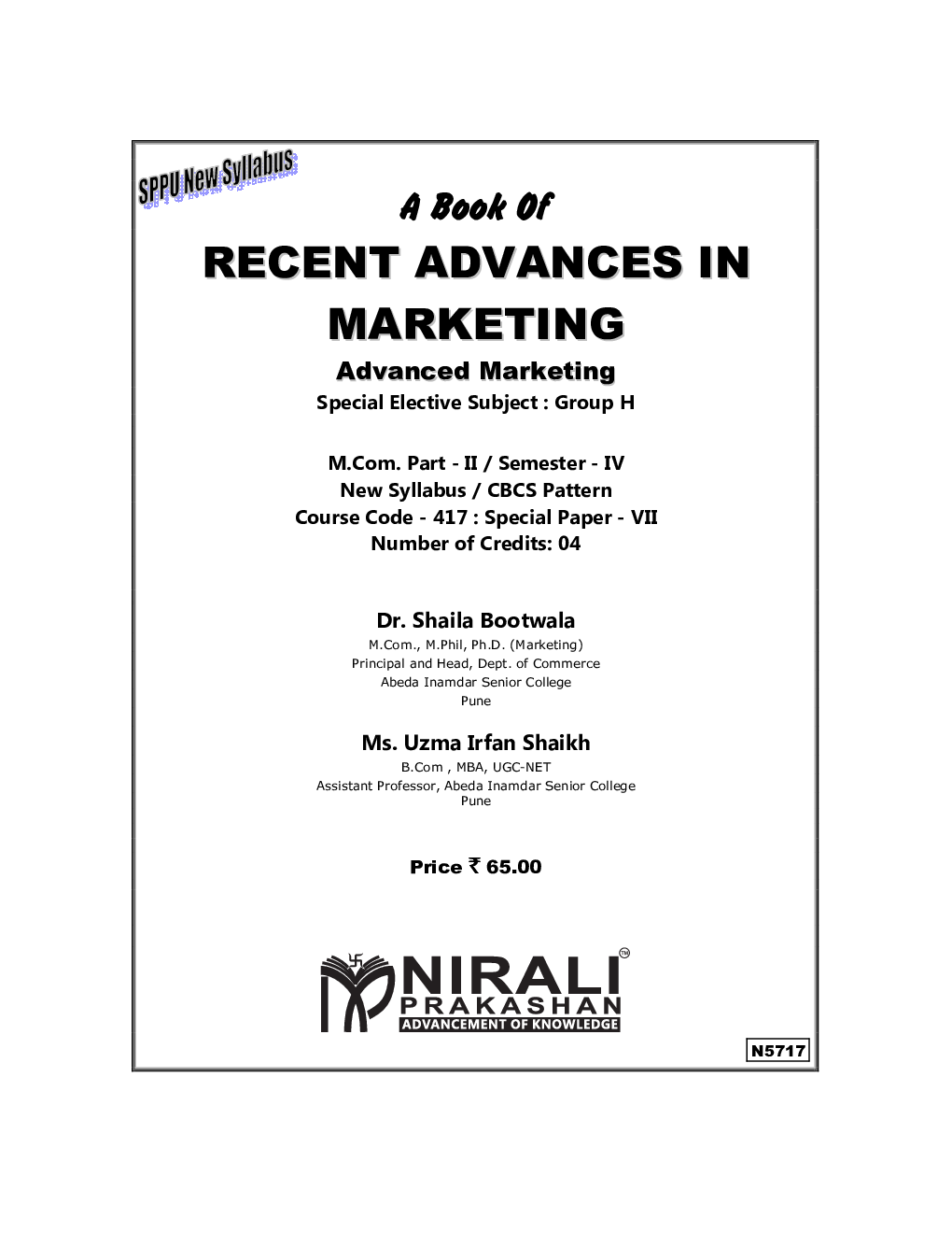 Recent Advances In Marketing - Page 2