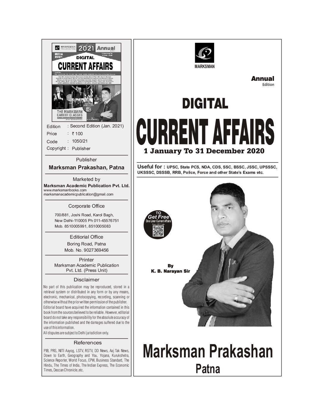 Current Affiars 2021 (1 Jan. To 31 Dec. 2020) - Page 2