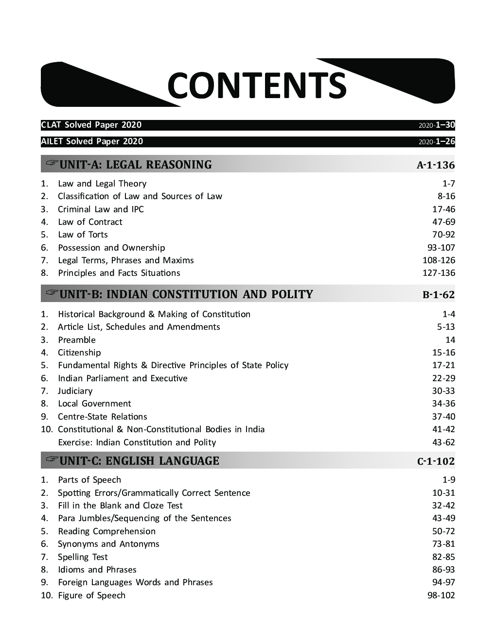 GO TO Guide For CLAT & Other Law Admission Tests With Passage Based Questions 2nd Edition - Page 4