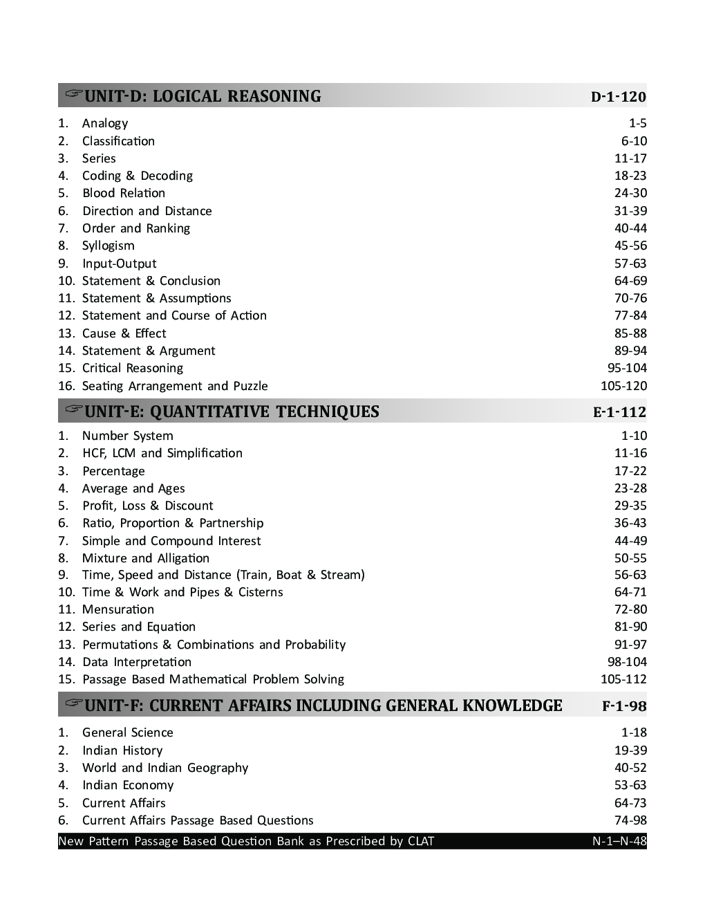 GO TO Guide For CLAT & Other Law Admission Tests With Passage Based Questions 2nd Edition - Page 5