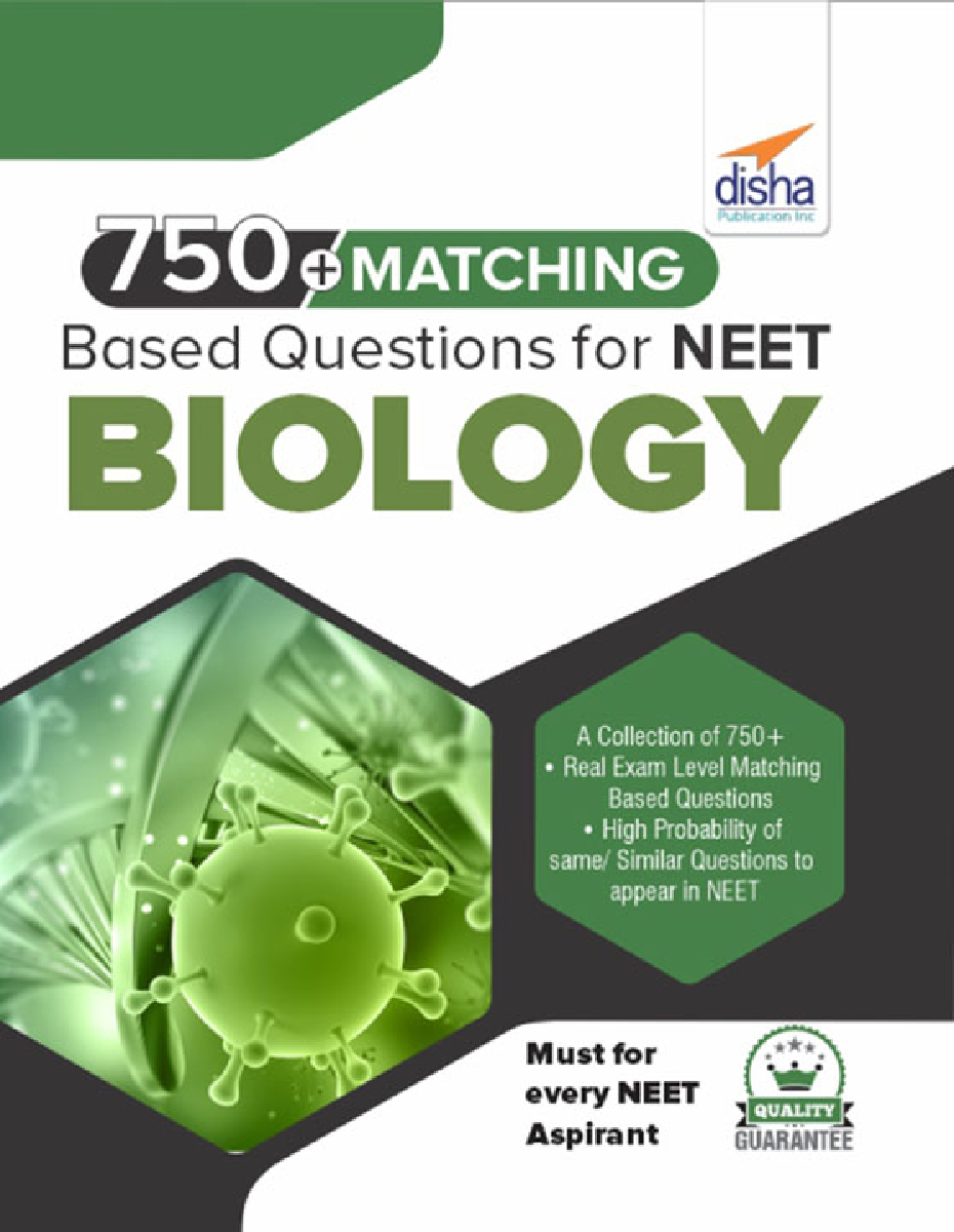 750+ Matching Based Questions For NEET Biology - Page 1