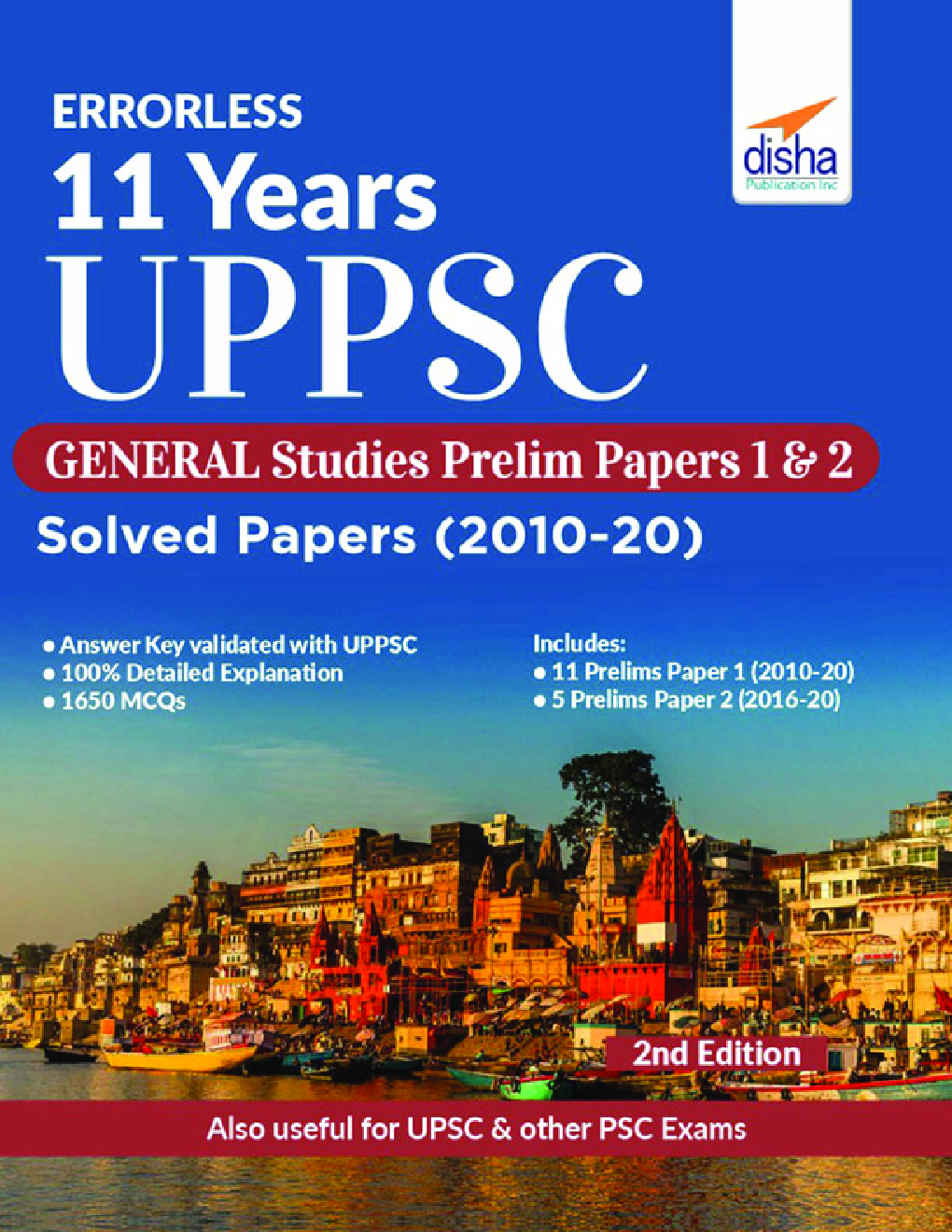 Errorless 11 Years UPPSC General Studies Prelim Papers 1 & 2 Solved Papers (2010 - 20) 2nd Edition - Page 1
