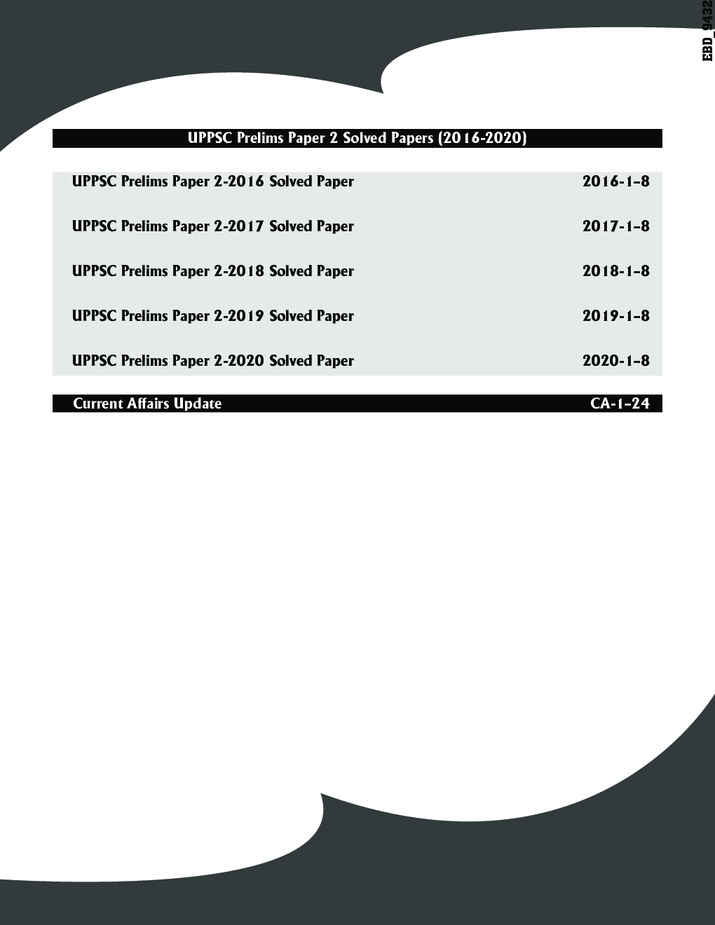 Errorless 11 Years UPPSC General Studies Prelim Papers 1 & 2 Solved Papers (2010 - 20) 2nd Edition - Page 5