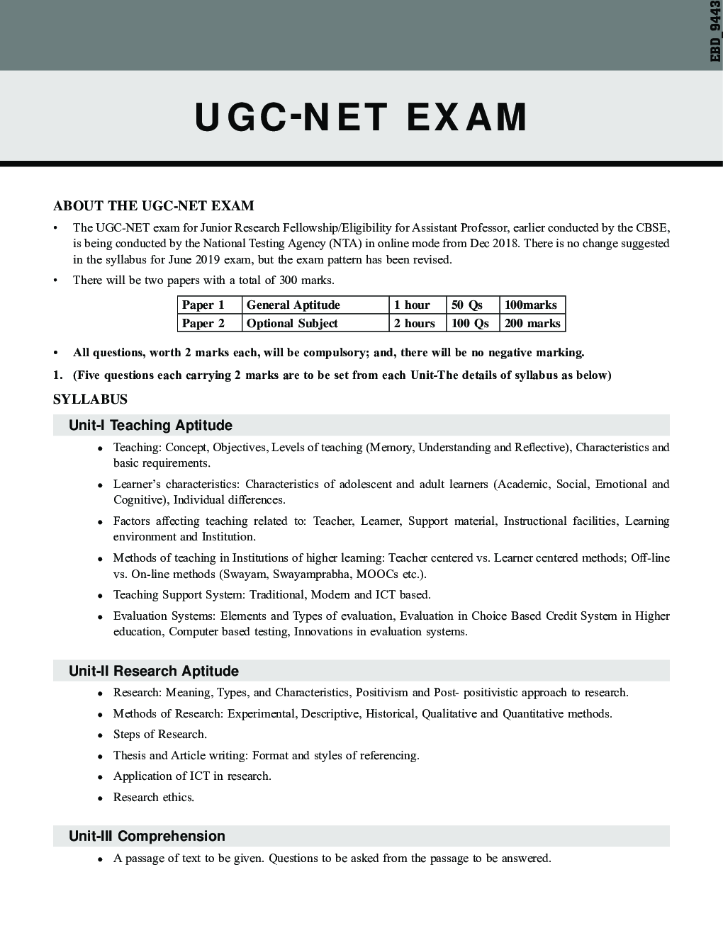 36 NTA UGC NET Paper 1 Year-Wise Solved Papers (2020 To 2004) 4th Edition - Page 5