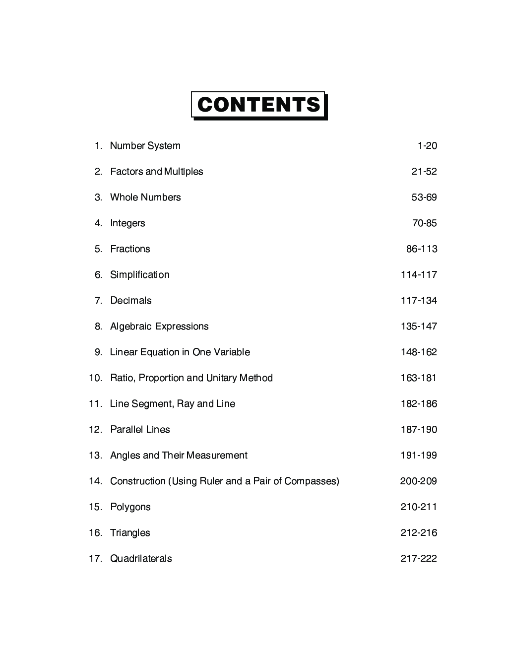 Self-Help to CBSE Mathematics For Class 6 (Solutions of RS Aggarwal) - Page 4