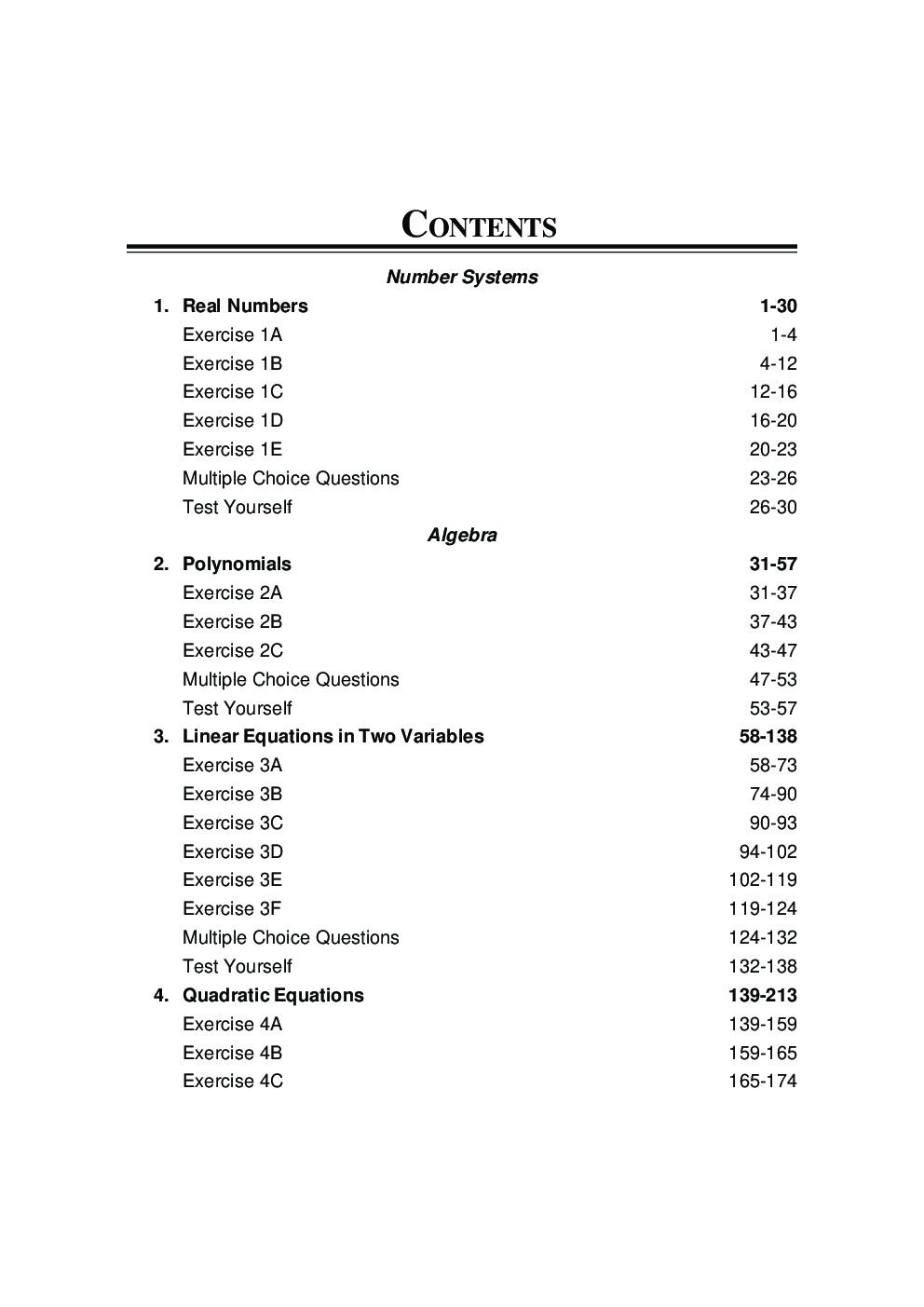 Self-Help to CBSE Mathematics For Class 10 (Solutions of RS Aggarwal) - Page 4