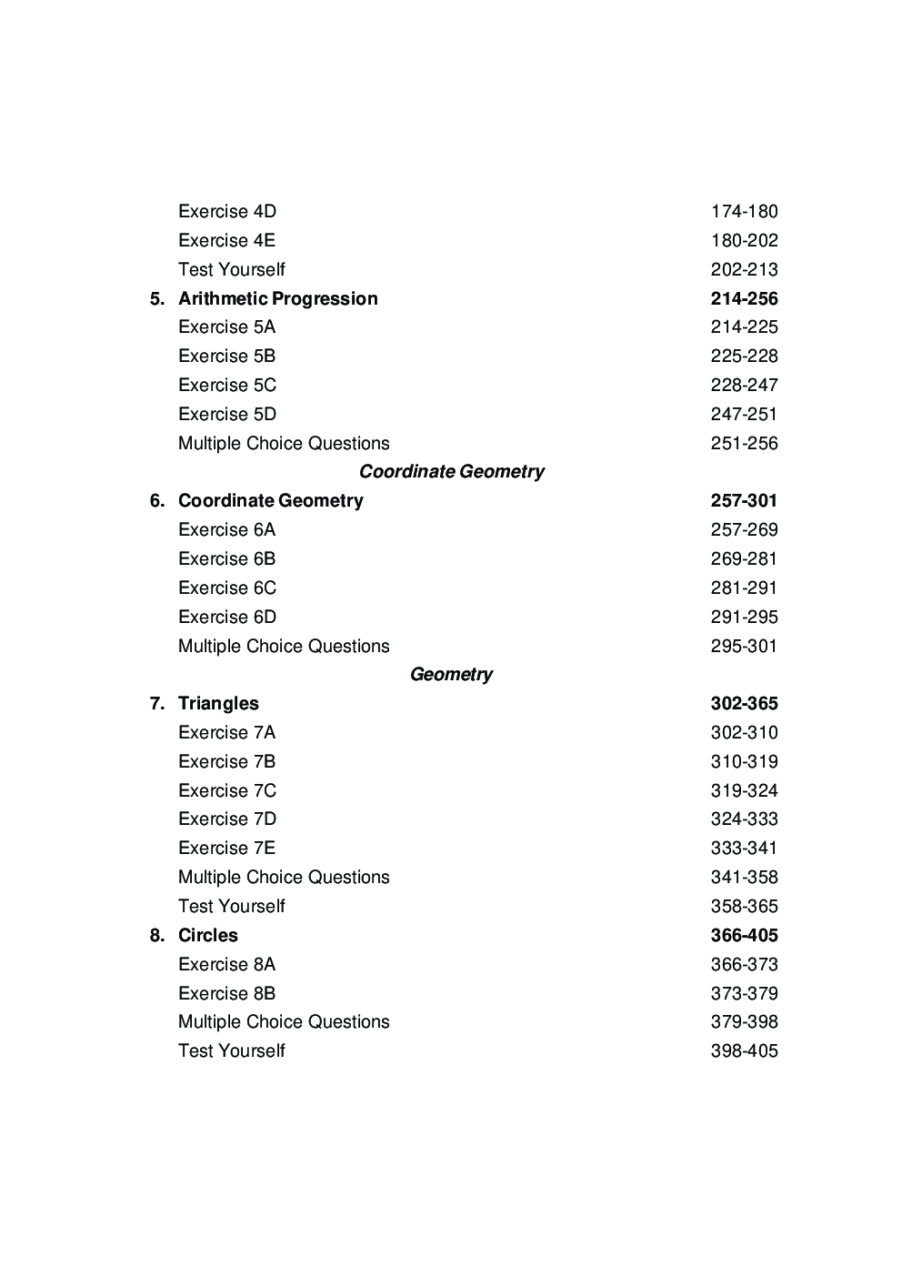 Self-Help to CBSE Mathematics For Class 10 (Solutions of RS Aggarwal) - Page 5
