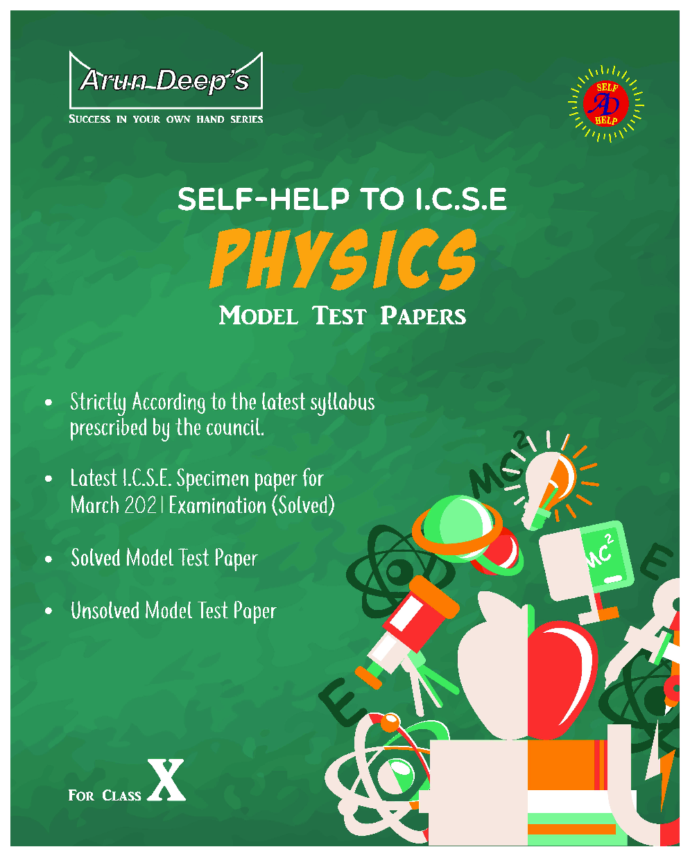 Self-Help to ICSE Model Test Papers Physics For Class 10 - Page 1