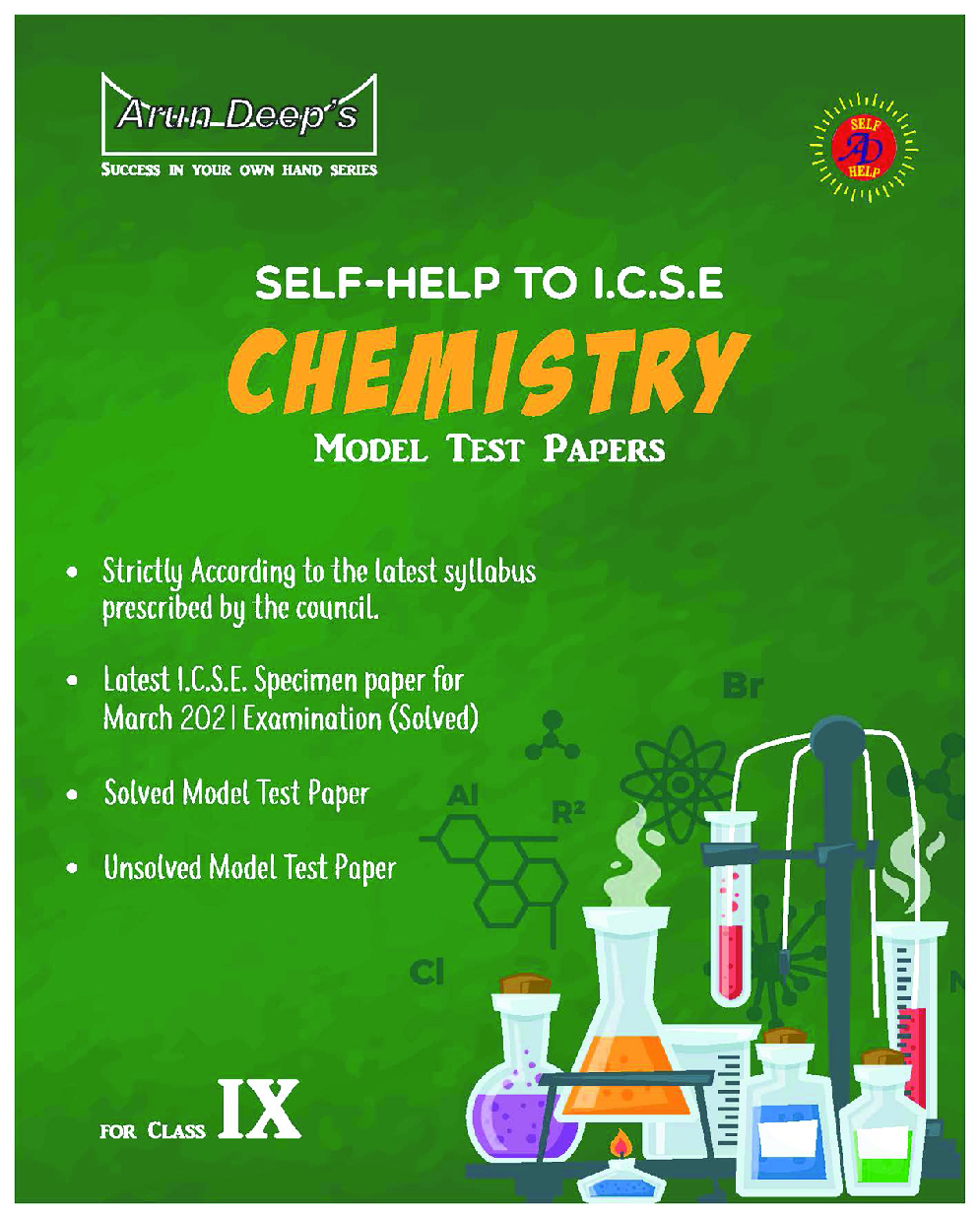 Self-Help to ICSE Model Test Papers Chemistry For Class 9 - Page 1
