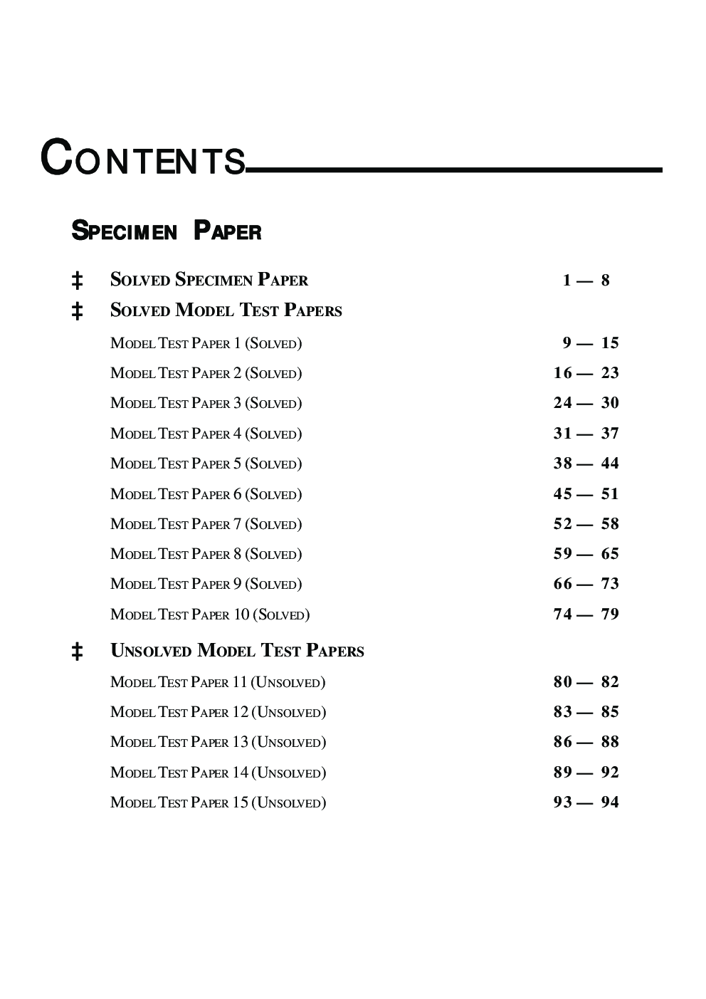Self-Help to ICSE Model Test Papers Chemistry For Class 9 - Page 4