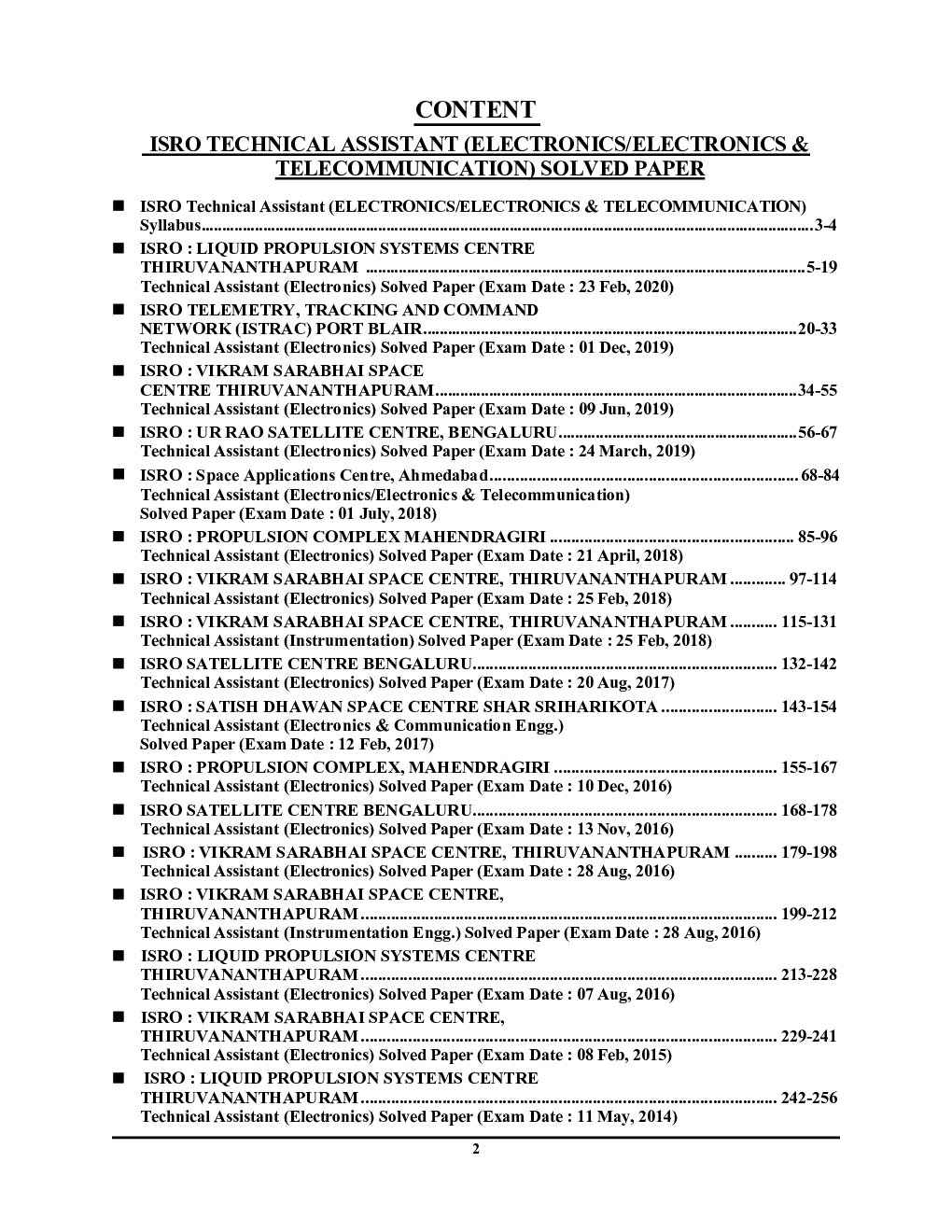 ISRO Technical Assistant Electronics/Electronics & Telecommunication Solved Papers For 2021-22 Exam - Page 3