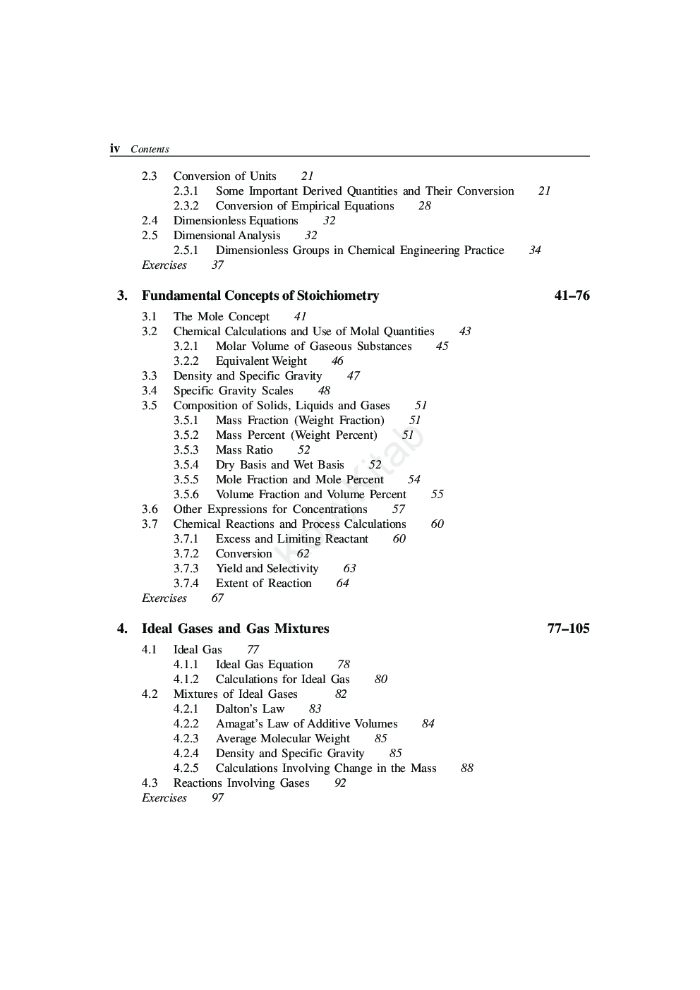Stoichiometry And Process Calculations - Page 5
