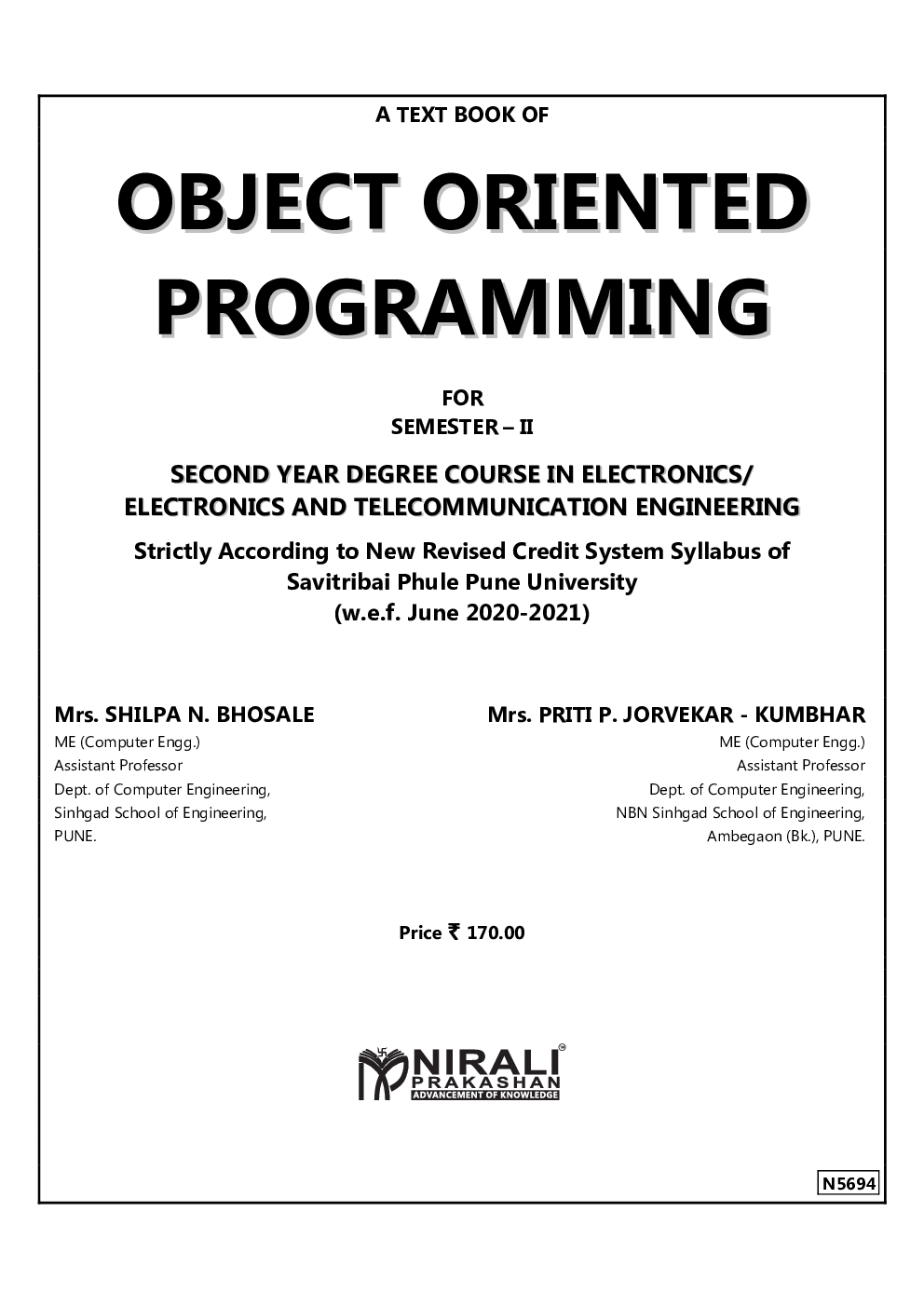 Object Oriented Programming - Page 2