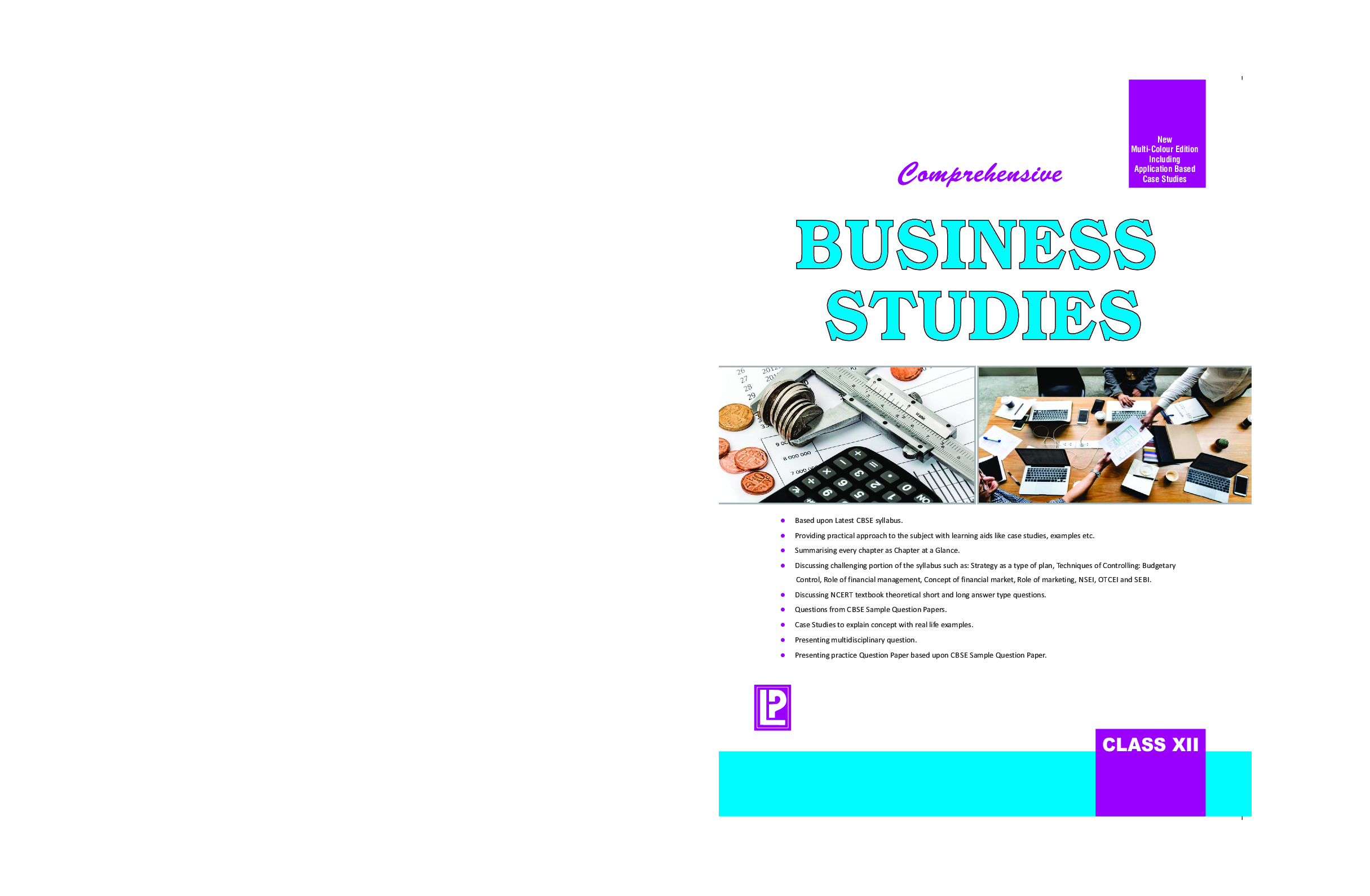 Comprehensive Business Studies For Class-XII - Page 1