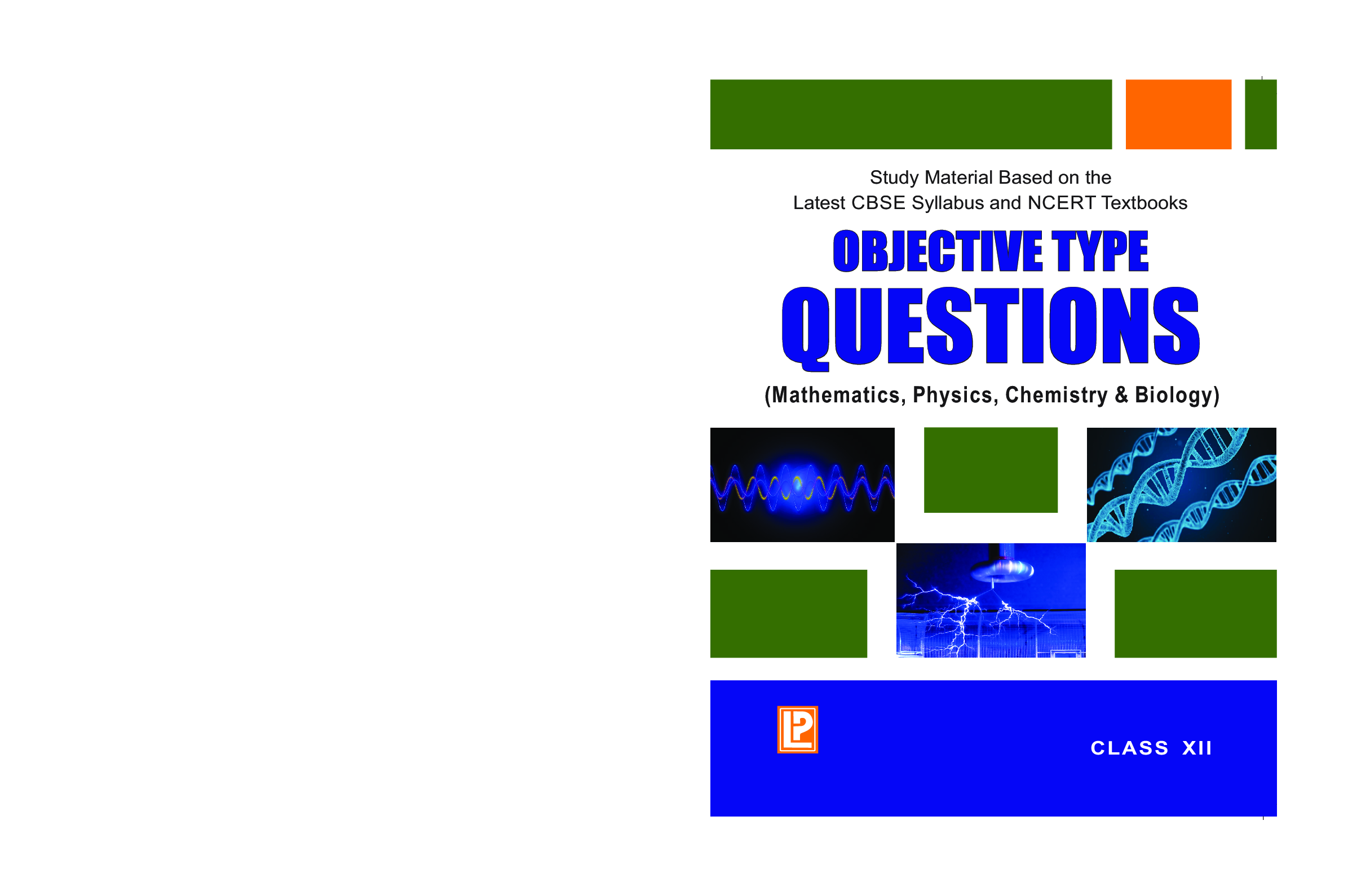 Objective Type Questions - Math,Physics, Biology Chemistry For Class- XII - Page 1
