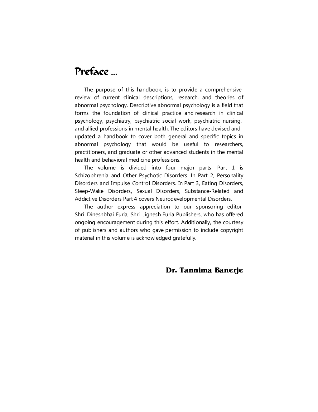 Psychology Of Abnormal Behaviour II - Page 4