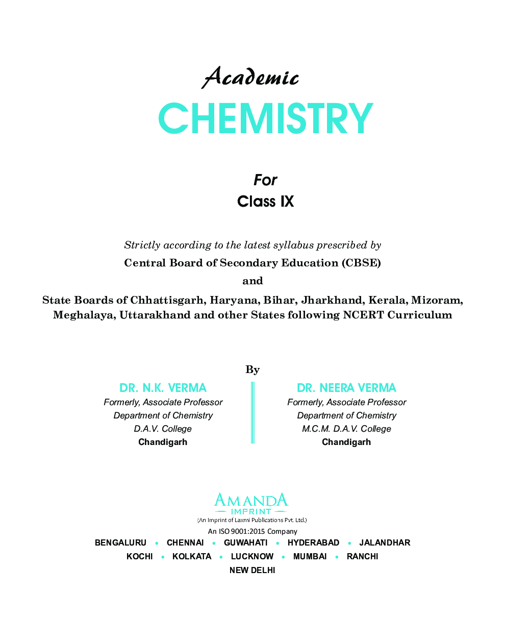 Academic Chemistry For Class - IX - Page 4