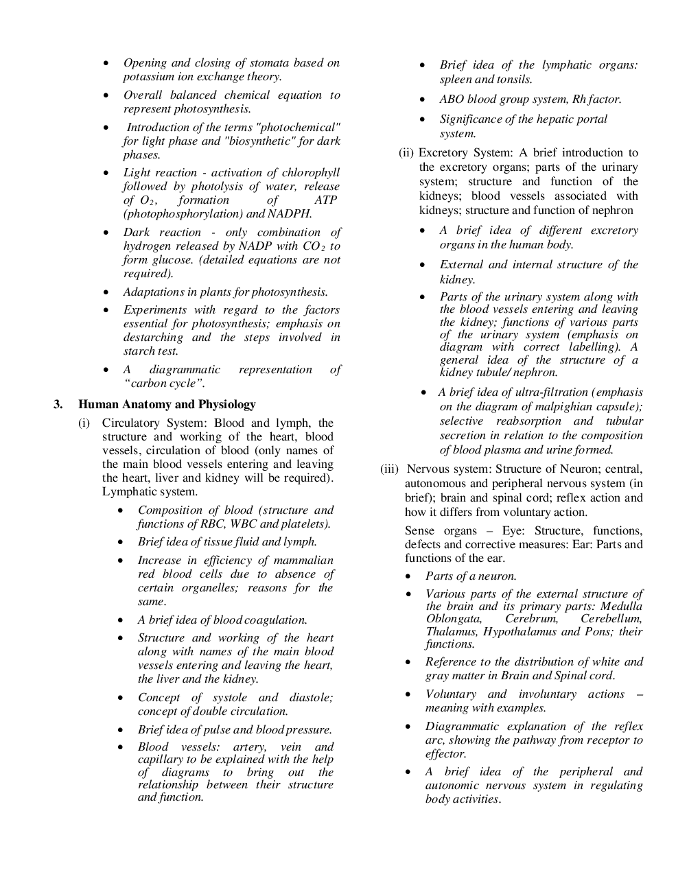 Exam18 ICSE Solved Sample Papers, Biology, Class 10 (Reduced Syllabus) (For 2021 Exam) - Page 5