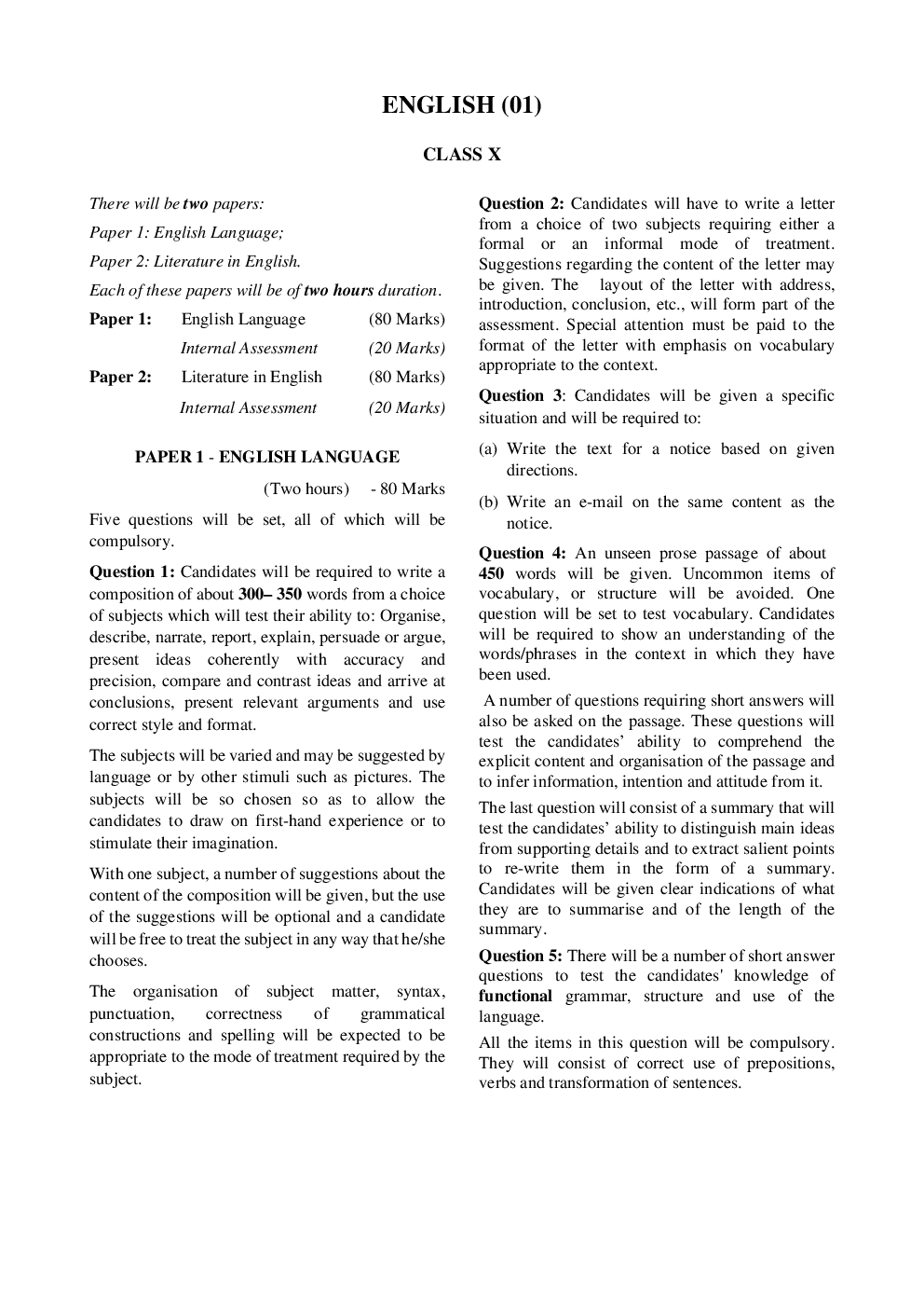 Exam18 ICSE Solved Sample Papers, English Language, Class 10 (Reduced Syllabus) (For 2021 Exam) - Page 4