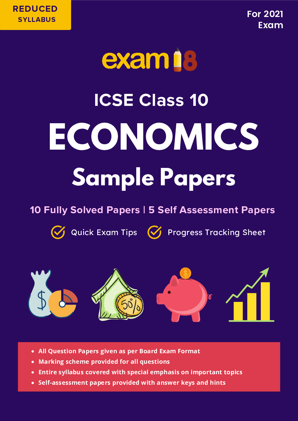 Exam18 ICSE Solved Sample Papers, Economics, Class 10 (Reduced Syllabus) (For 2021 Exam) - Page 1