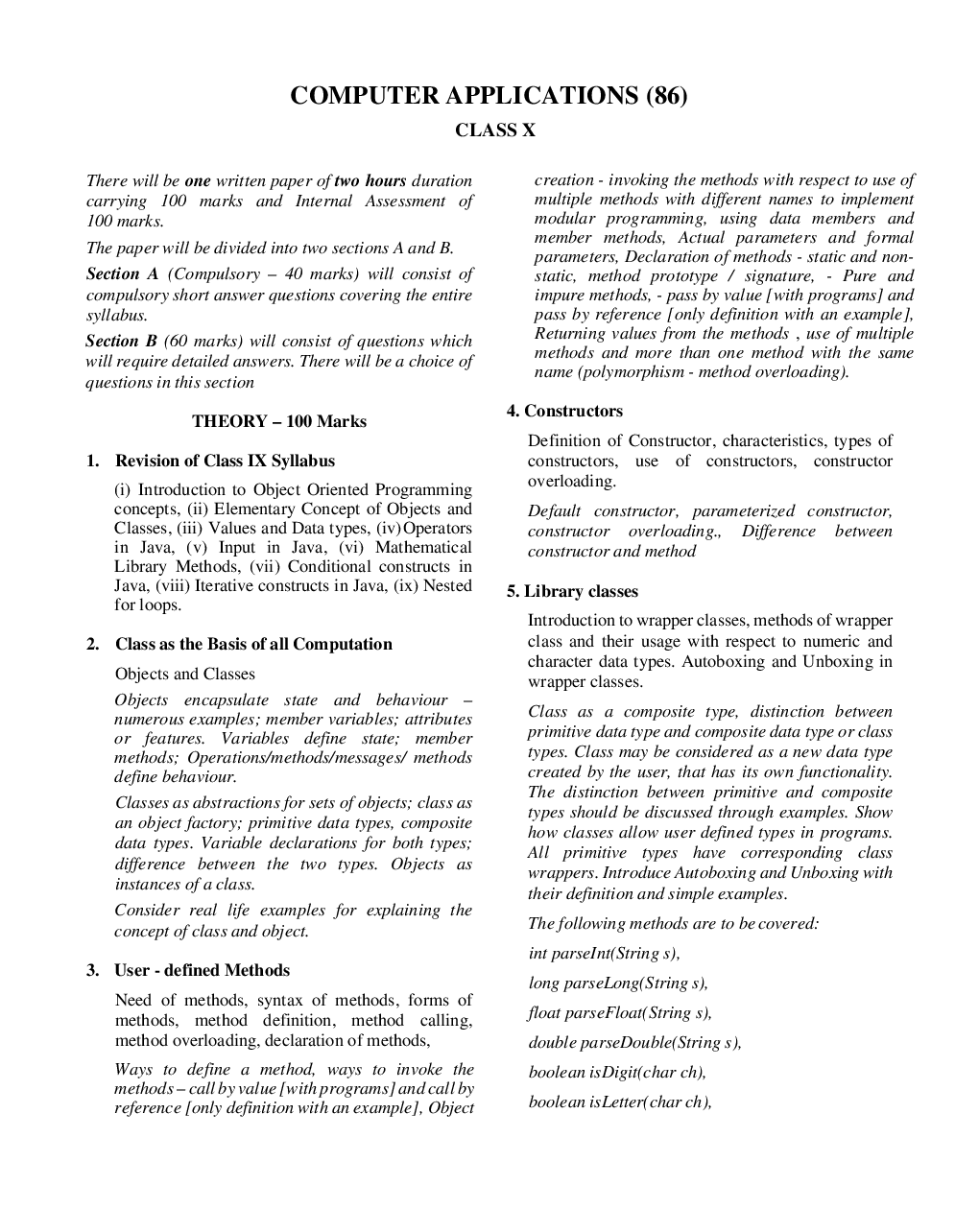 Exam18 ICSE Solved Sample Papers, Computer Applications, Class 10 (Reduced Syllabus) (For 2021 Exam) - Page 4