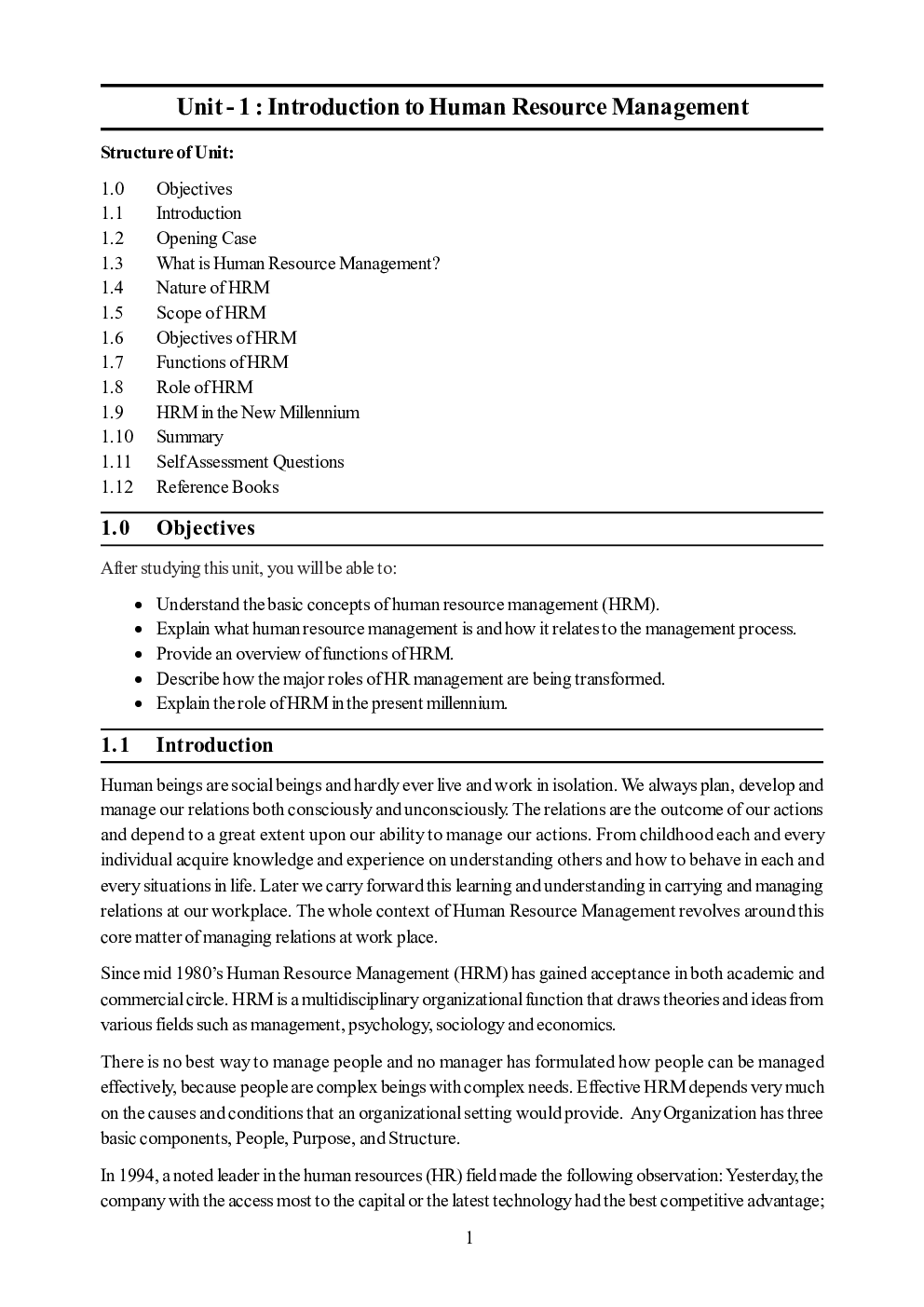 UGC NET HRM Study Material  Human Resource Management - Page 2