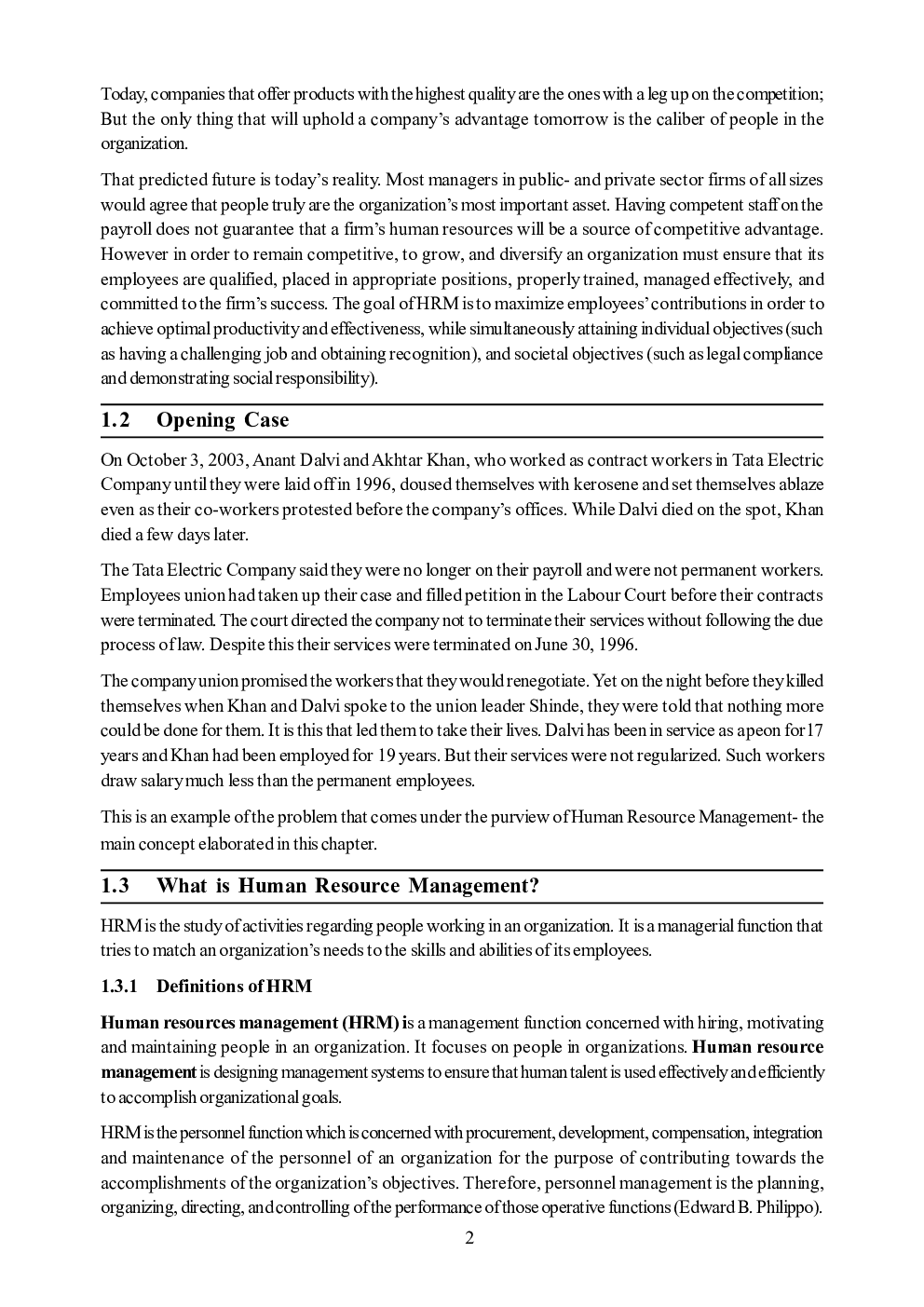 UGC NET HRM Study Material  Human Resource Management - Page 3